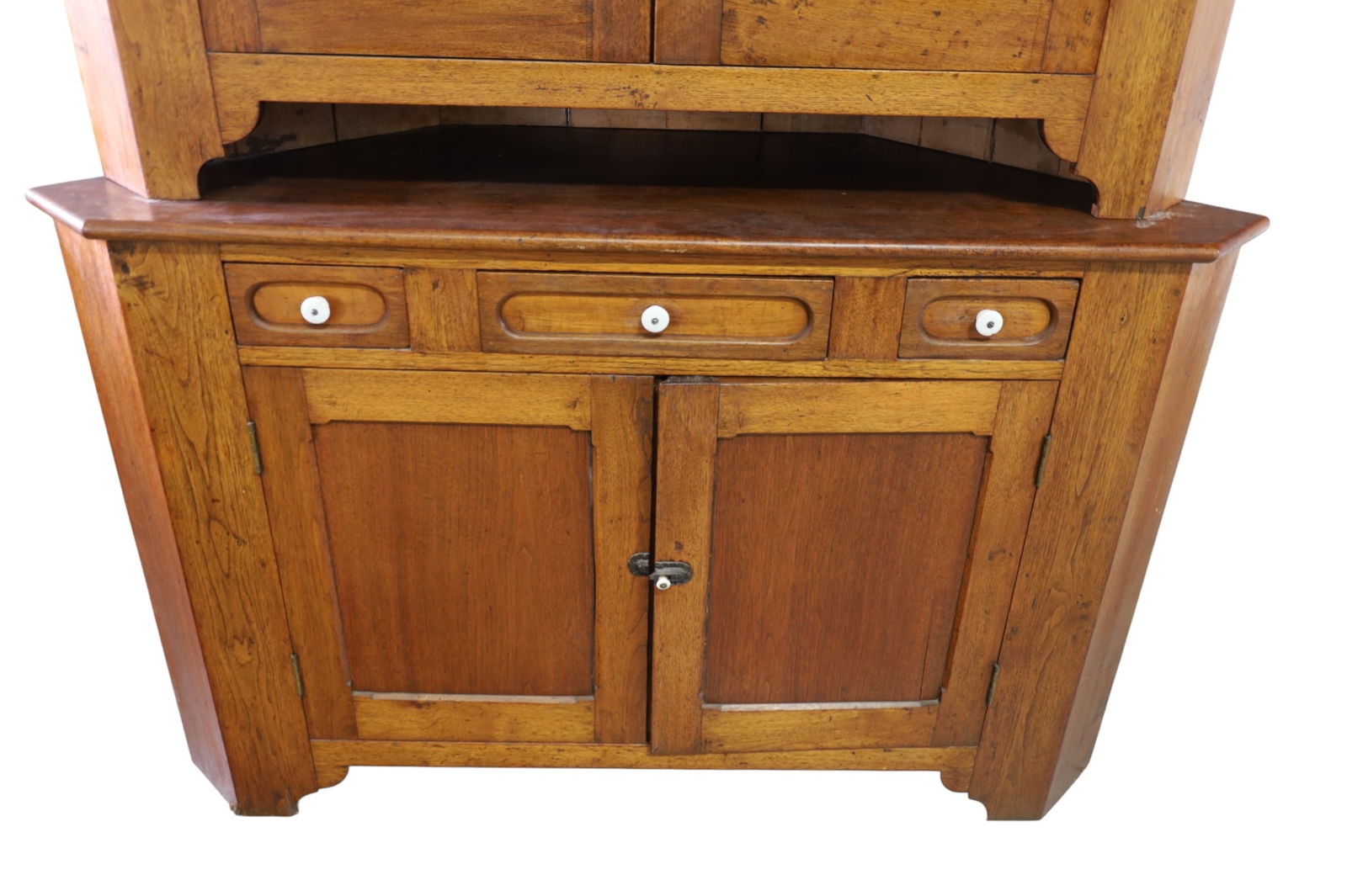 PRIMITIVE CORNER CABINET - 2