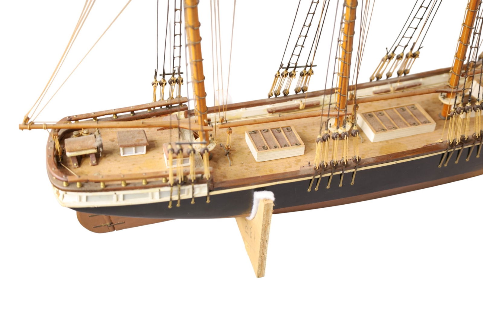 SCHOONER MODEL SHIP - 2