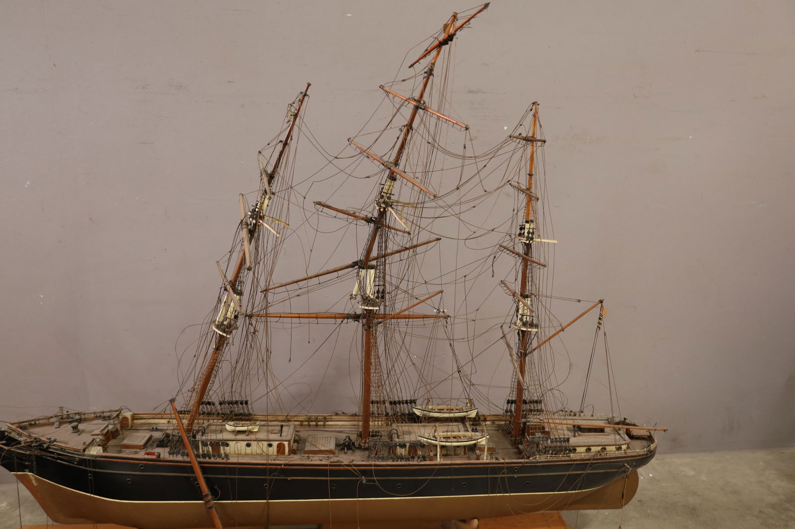 LARGE MODEL SHIP - 6