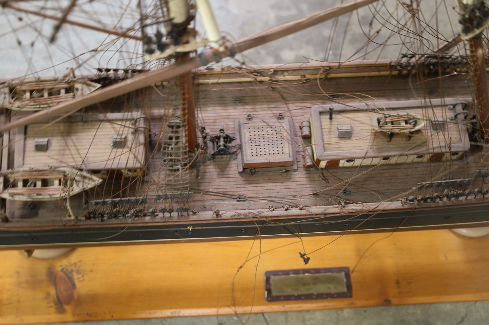 LARGE MODEL SHIP - 8