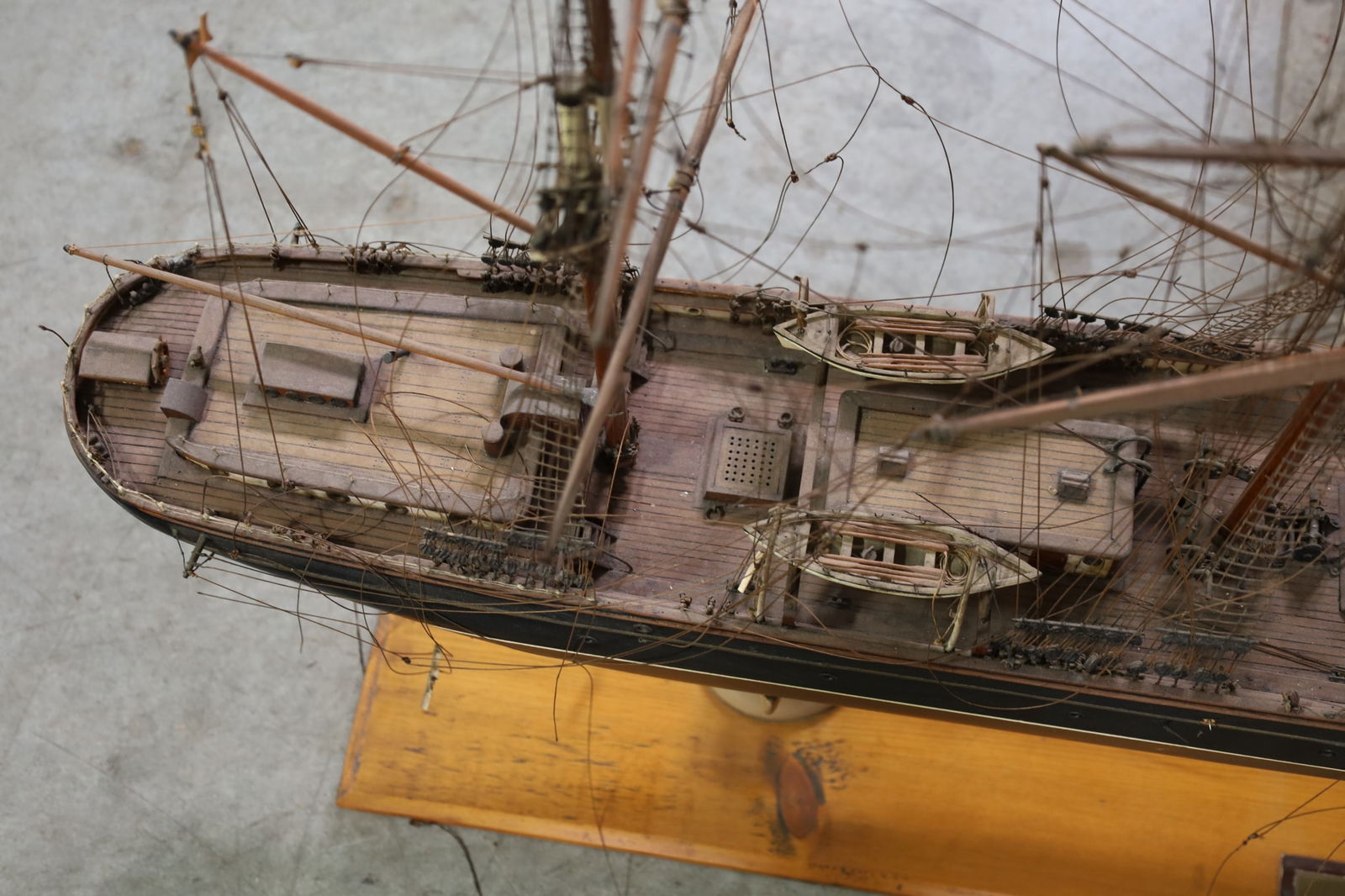 LARGE MODEL SHIP - 9