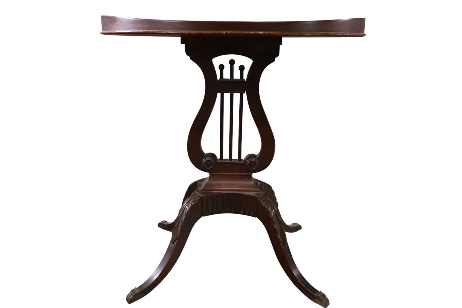 MAHOGANY LAMP TABLE - 2