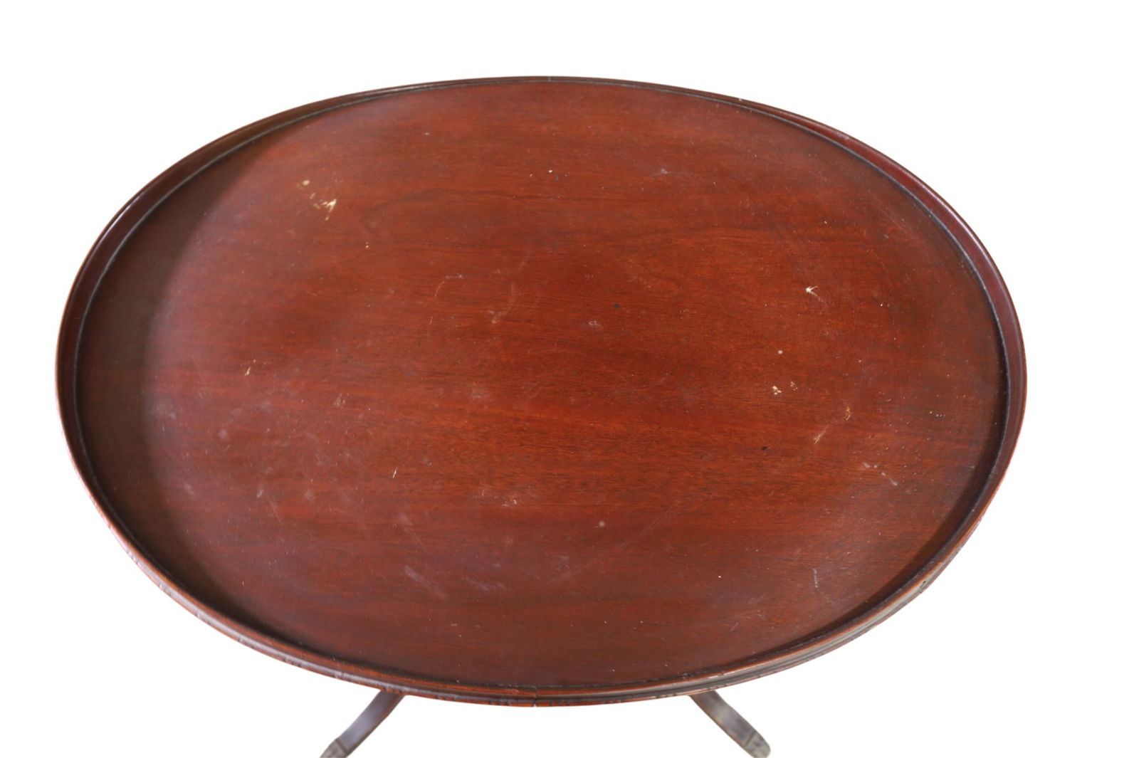 MAHOGANY LAMP TABLE - 3
