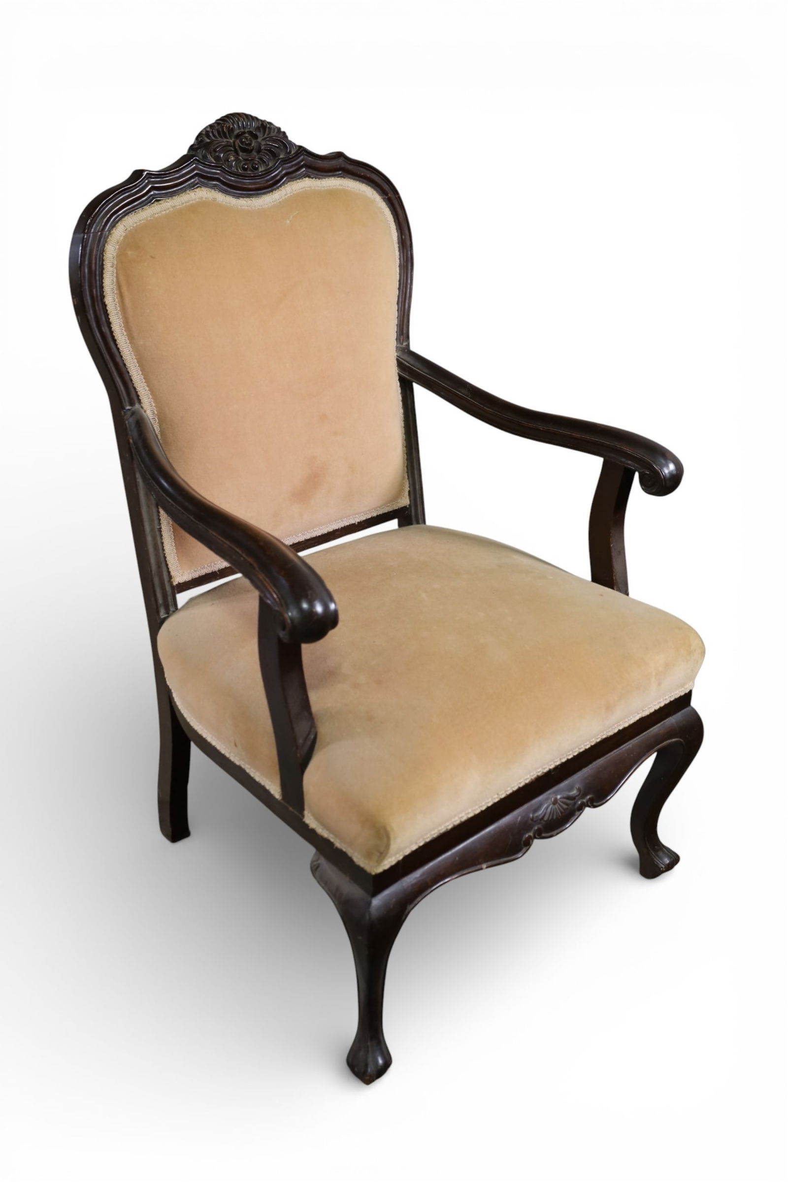 2 ANTIQUE ARMCHAIRS - 2