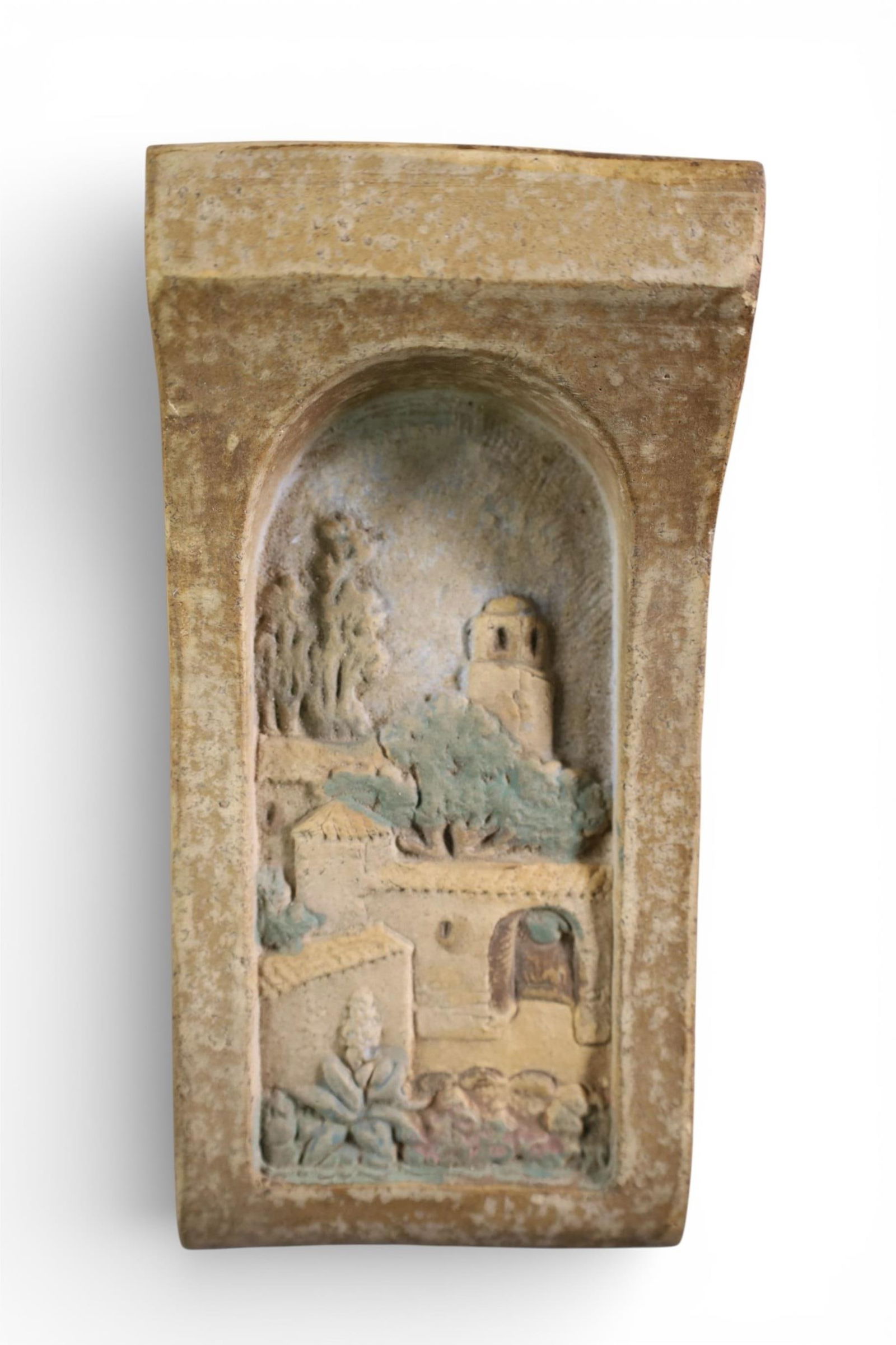 2 CLAYCRAFT TILE CORBELS - 2