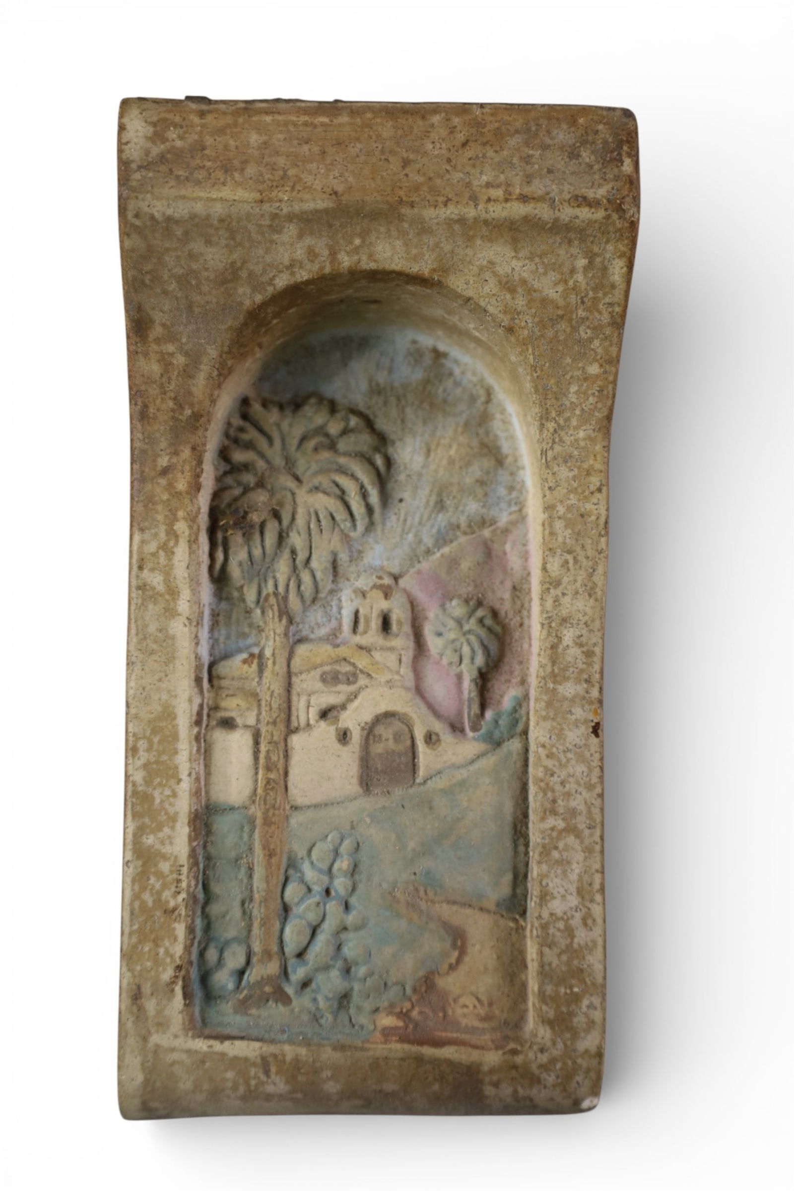 2 CLAYCRAFT TILE CORBELS - 3