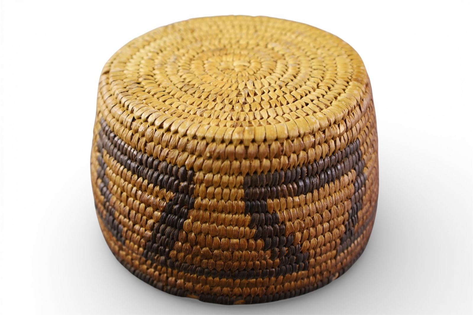 3 NATIVE AMERICAN BASKETS - 8