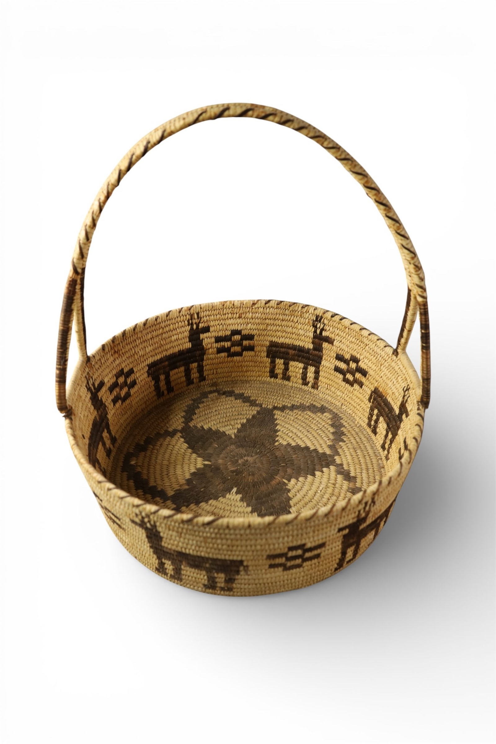 3 NATIVE AMERICAN BASKETS - 2