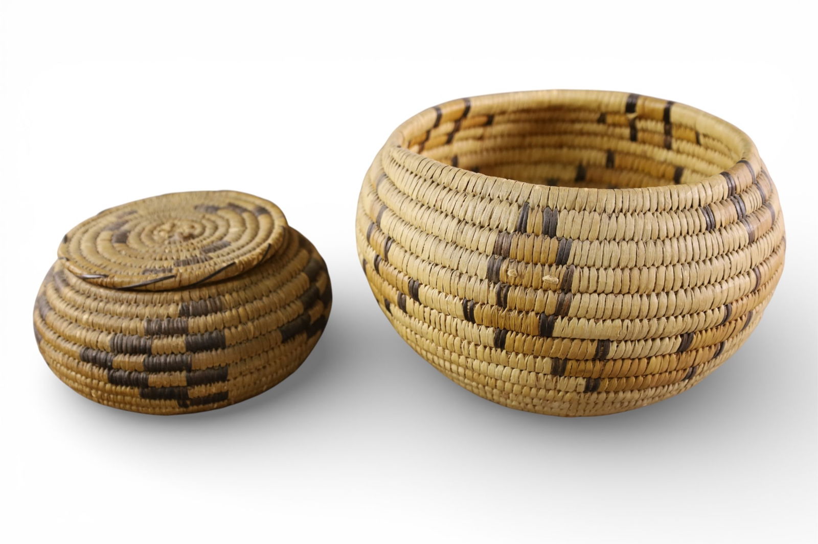 3 NATIVE AMERICAN BASKETS - 3