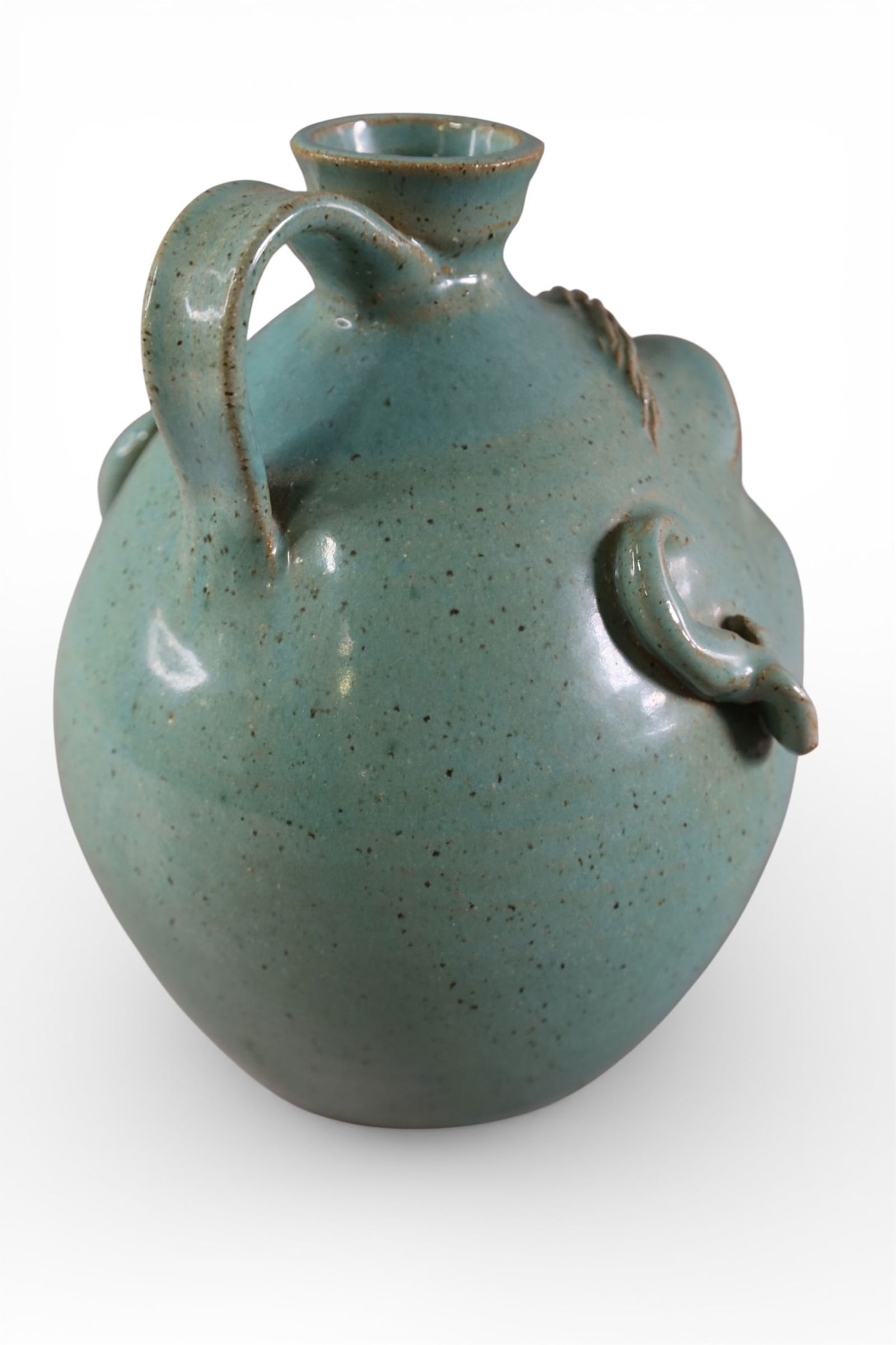 J.S. POTTERY FACE JUG - 2