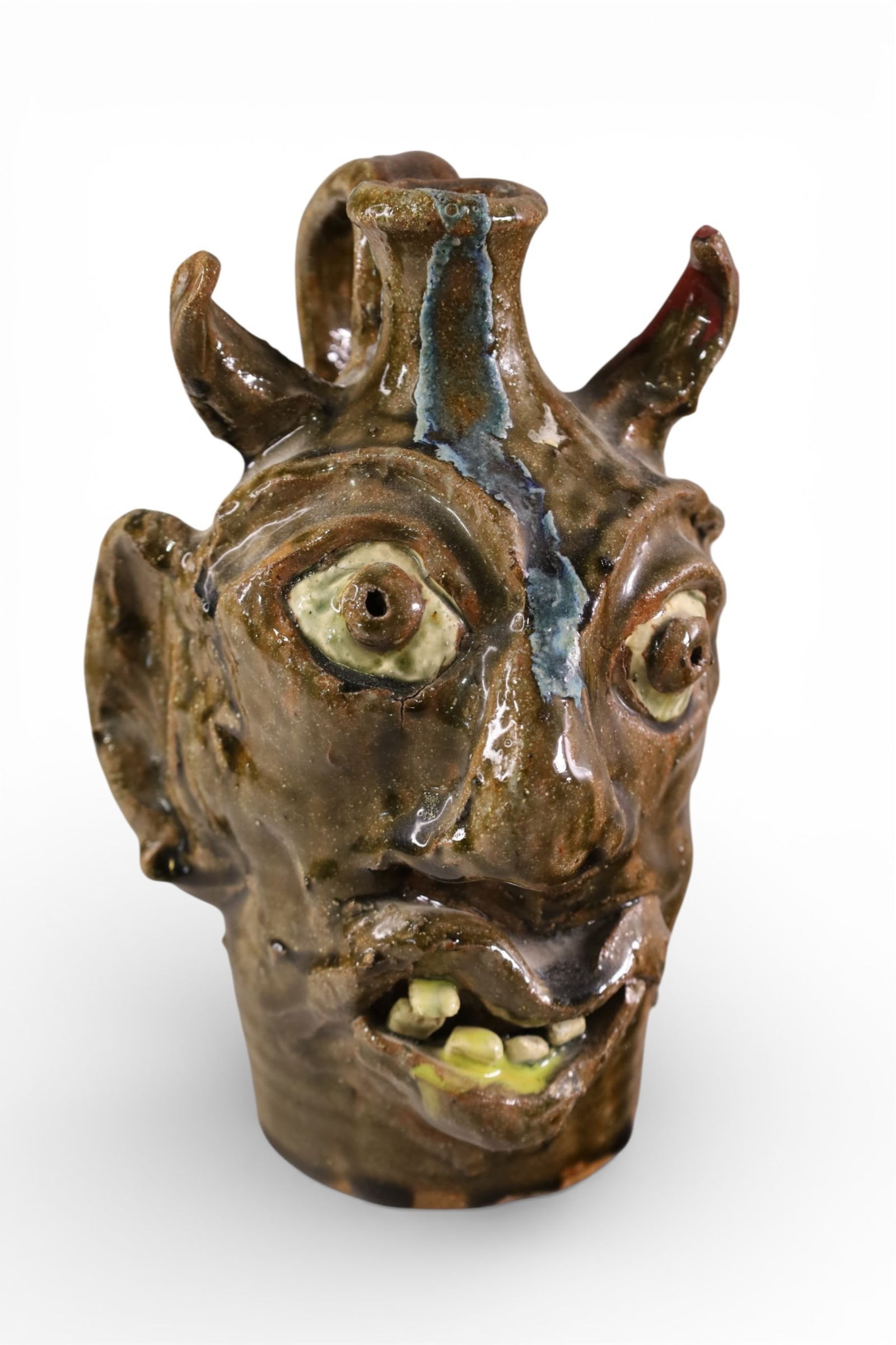 WILLIAM FLOWERS FACE JUG (1 of 3)