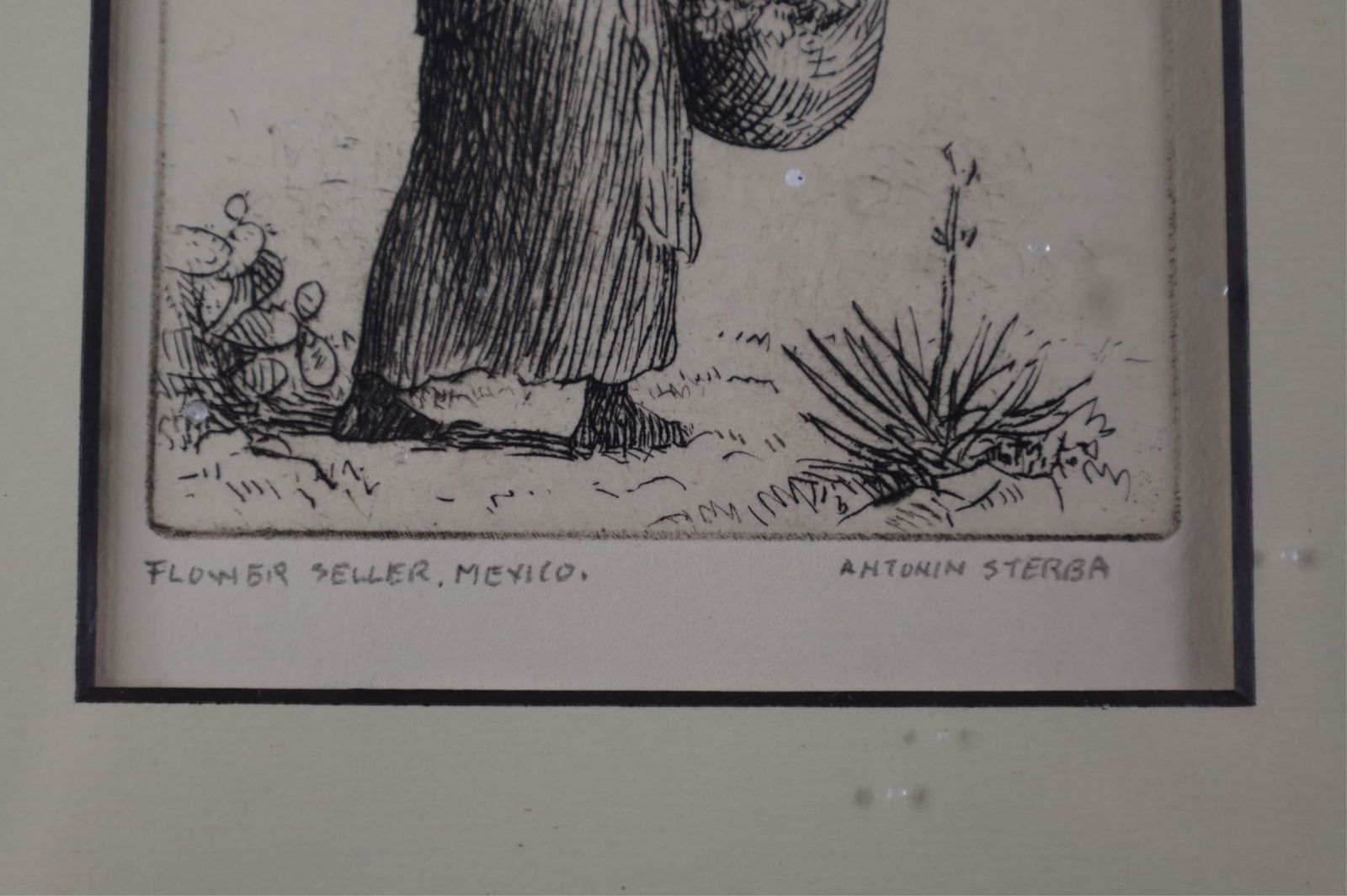 ANTONIN STERBA ETCHING - 3