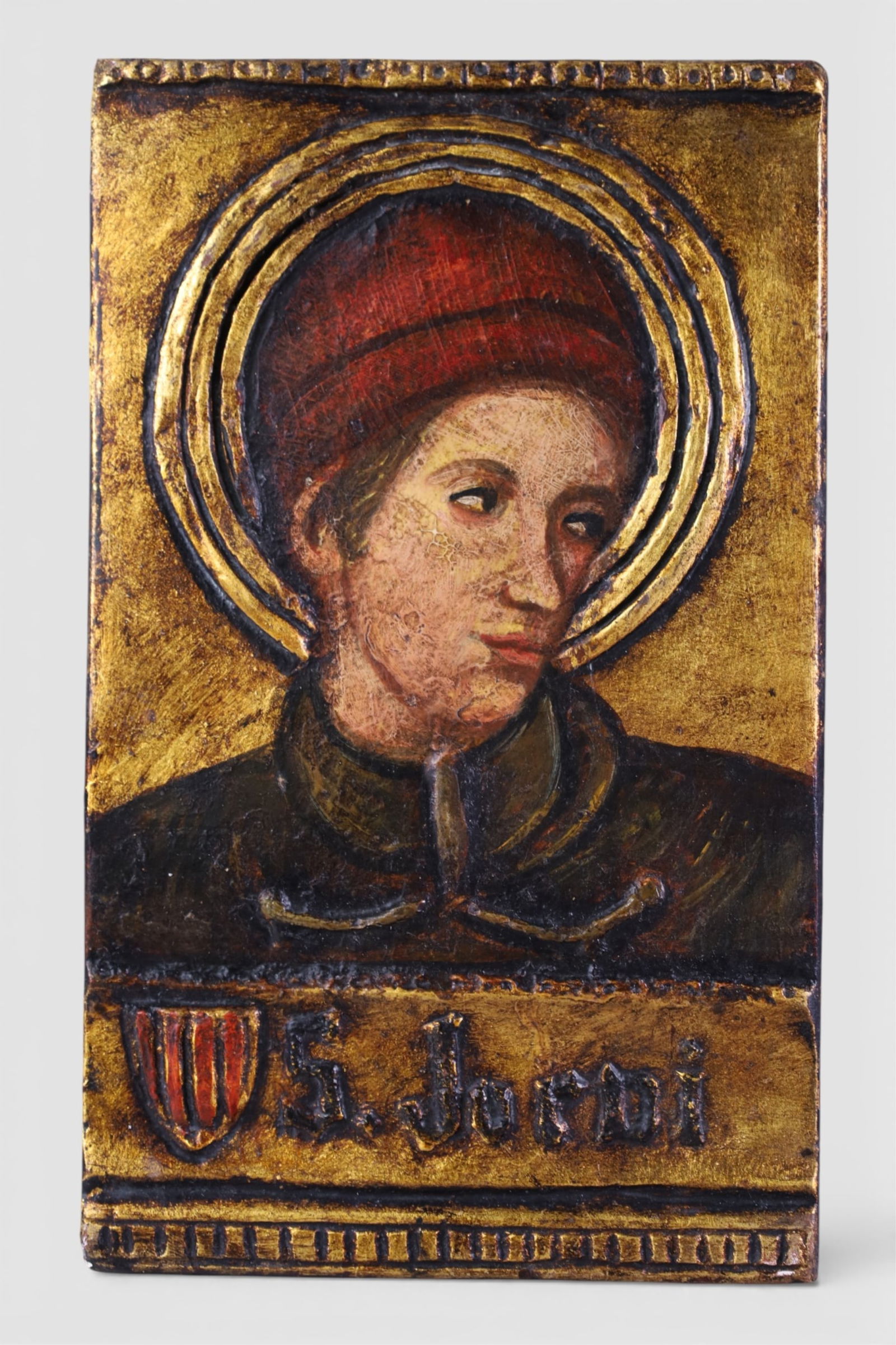 RELIGIOUS ICON: SPANISH RELIGIOUS ICON, 7" x 12"