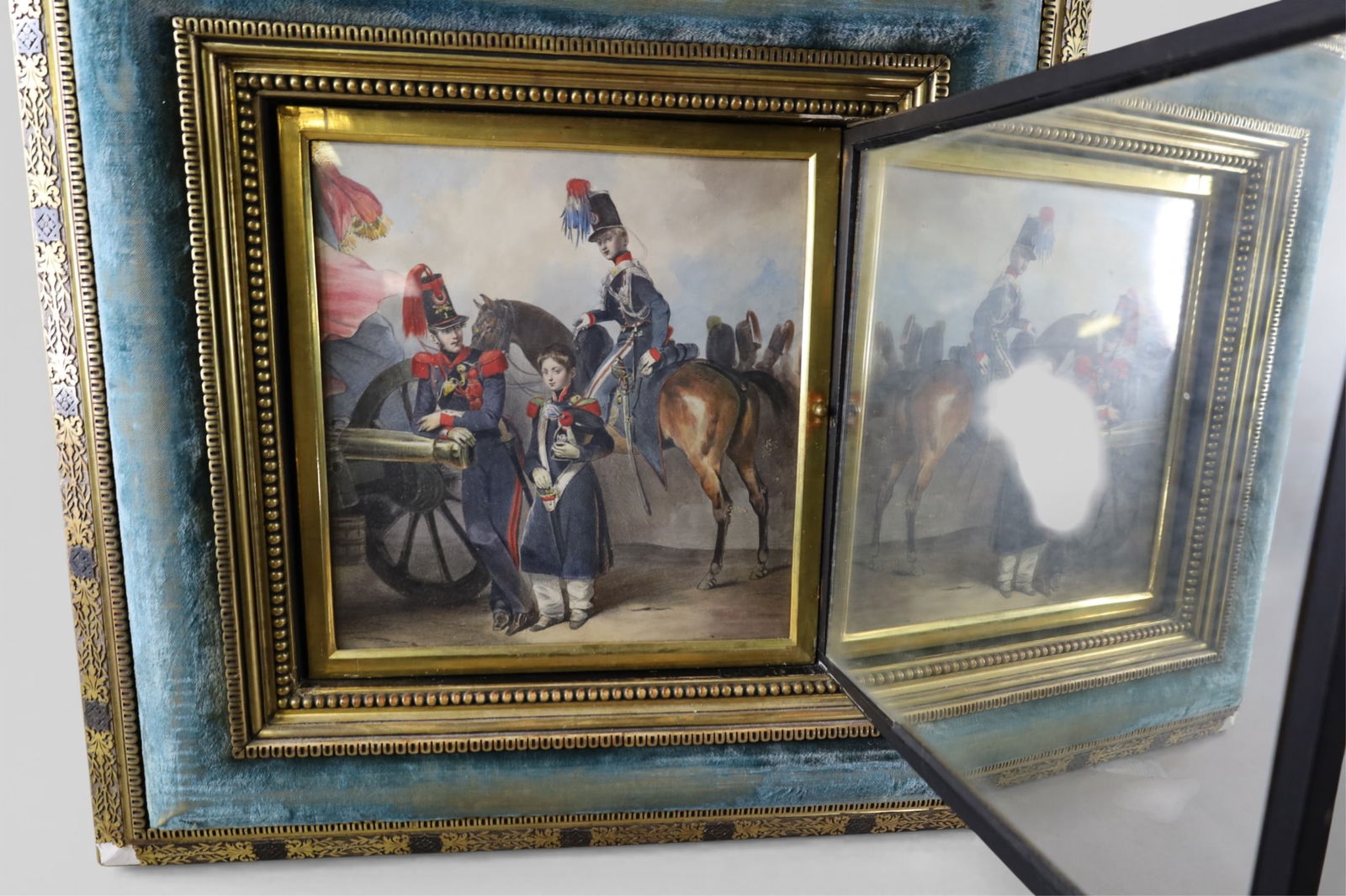 VICTORIAN HANGING TRIPTYCH - 3