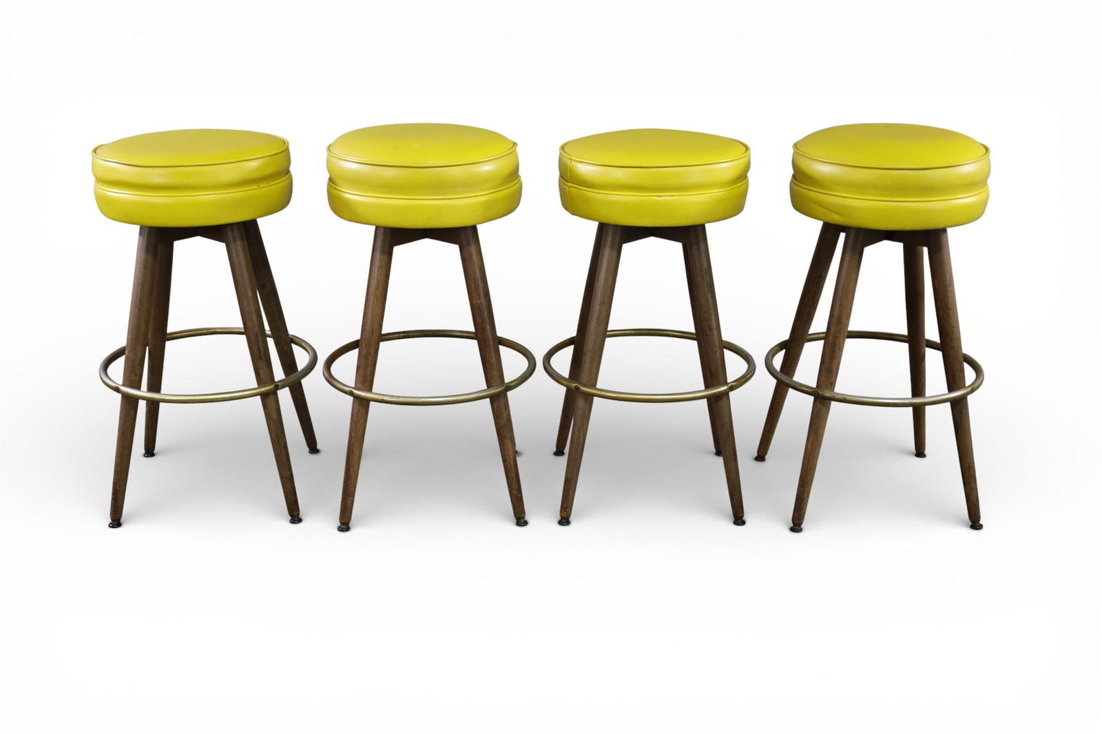 SET OF 4 MCM BARSTOOLS (1 of 3)