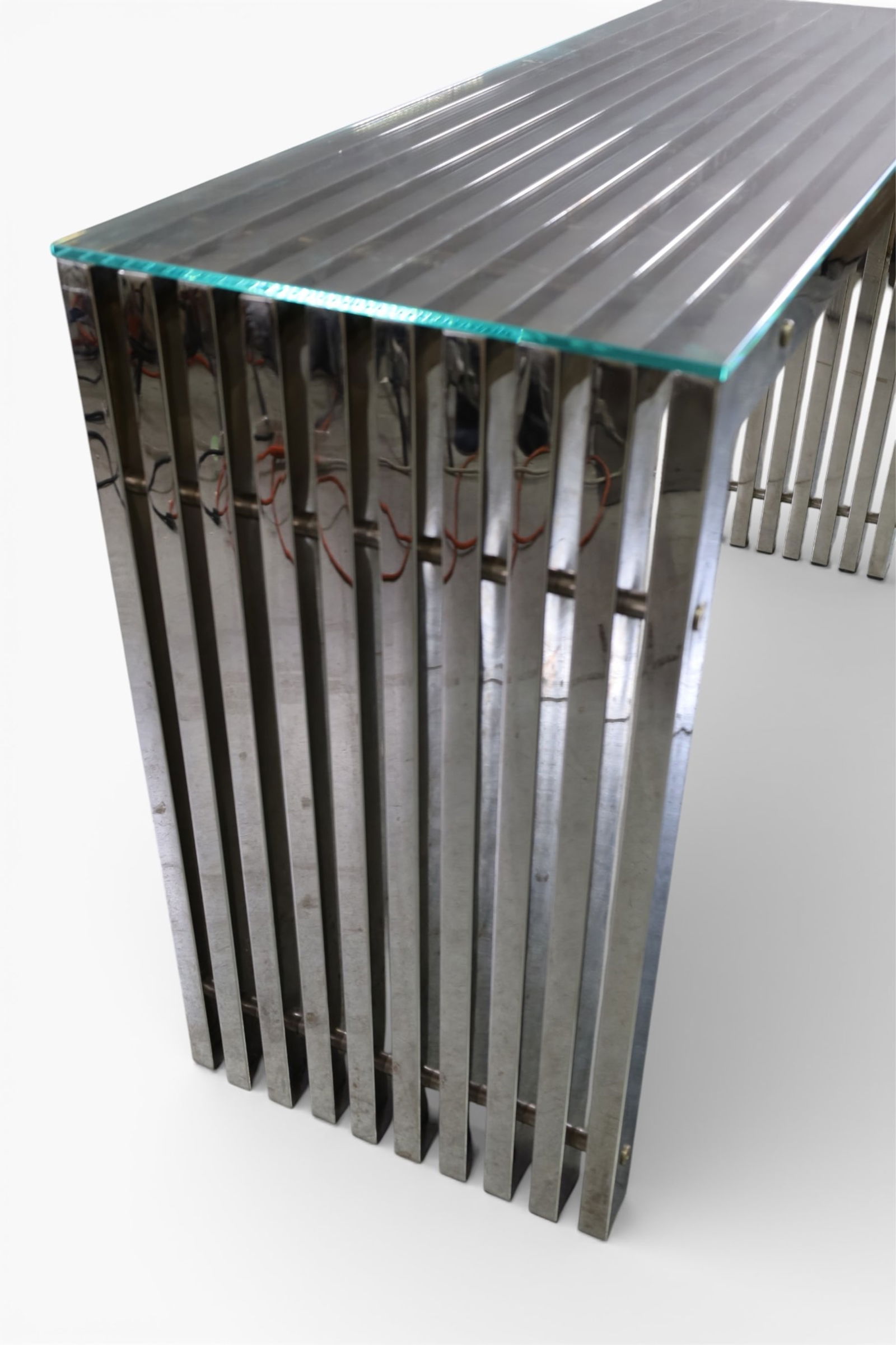 CHROME CONSOLE TABLE - 2