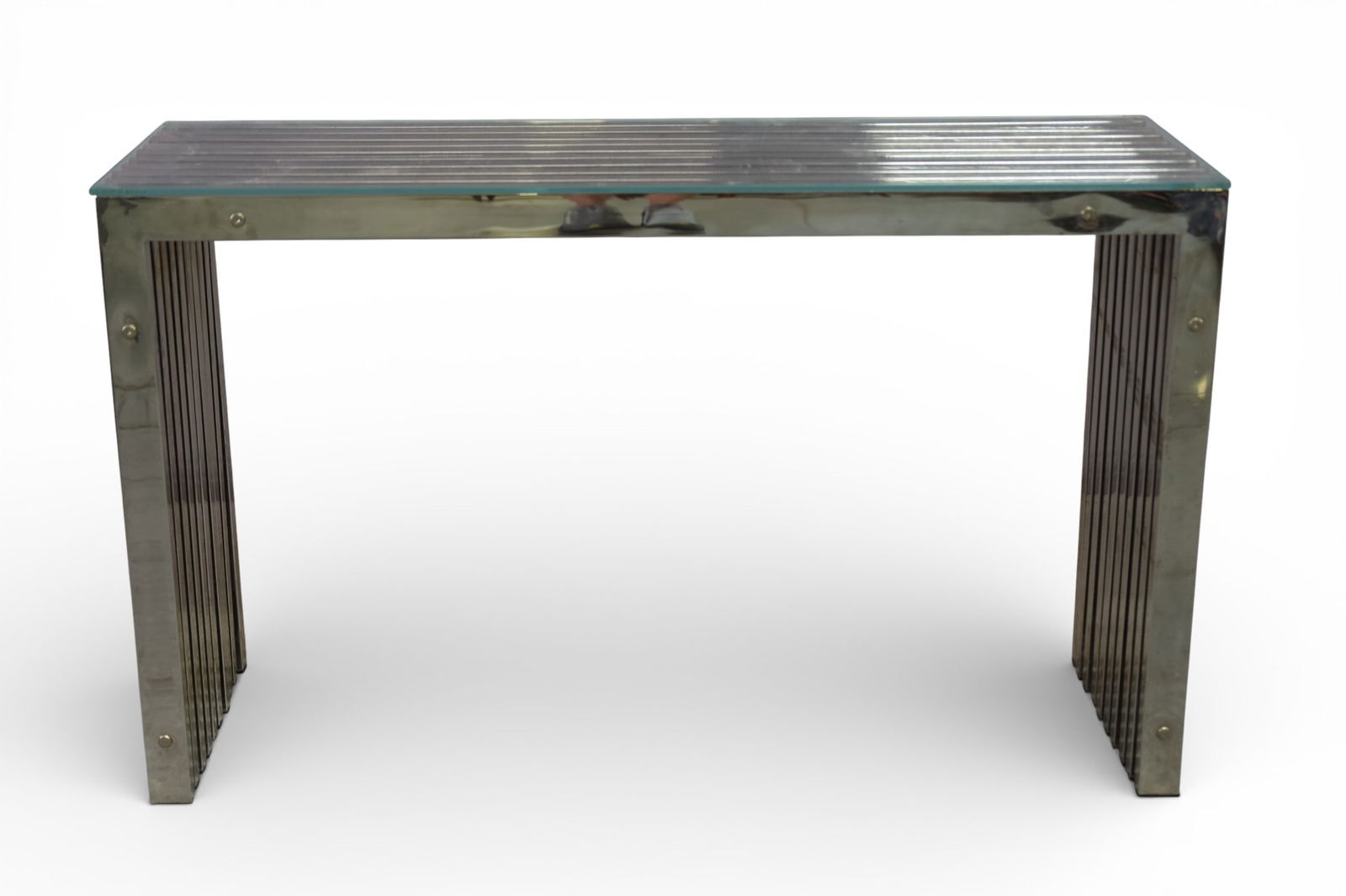 CHROME CONSOLE TABLE - 3
