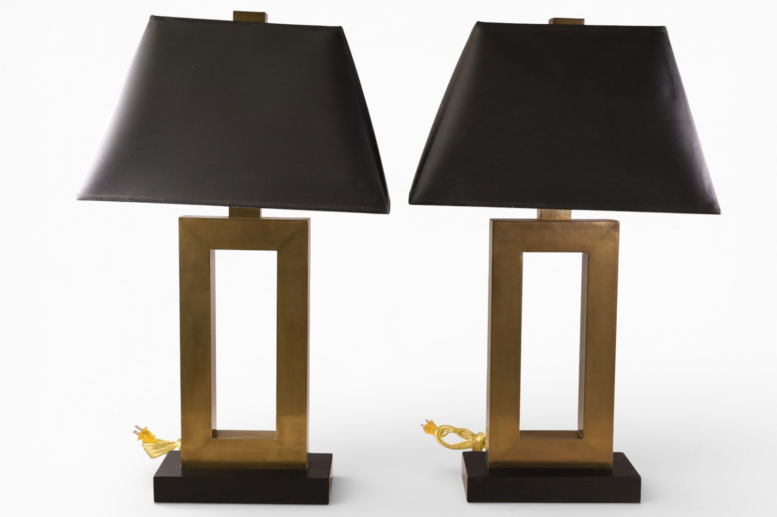 PAIR OF ROBERT ABBEY TABLE LAMPS (1 of 4)