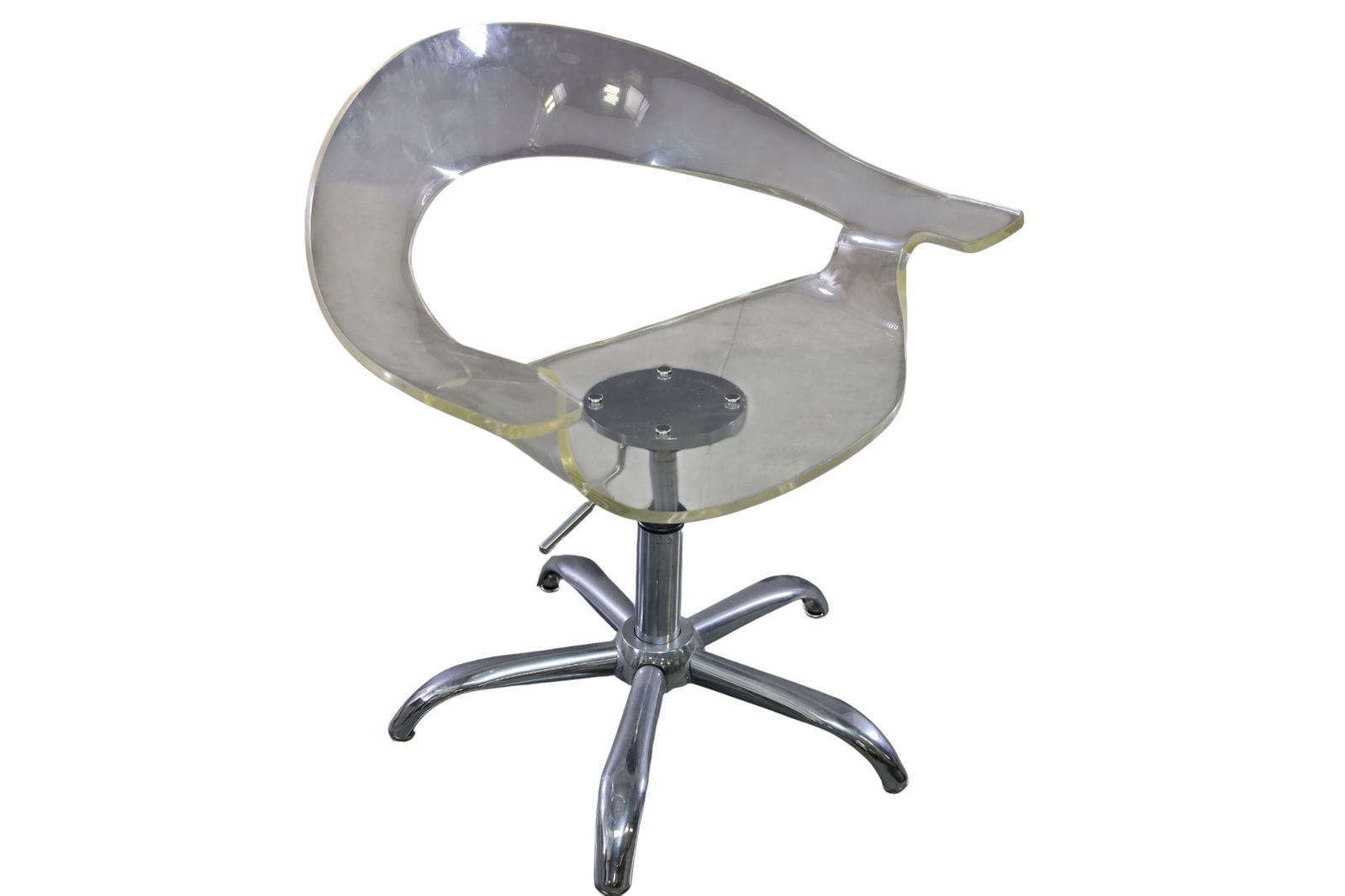 LUCITE VANITY CHAIR - 2