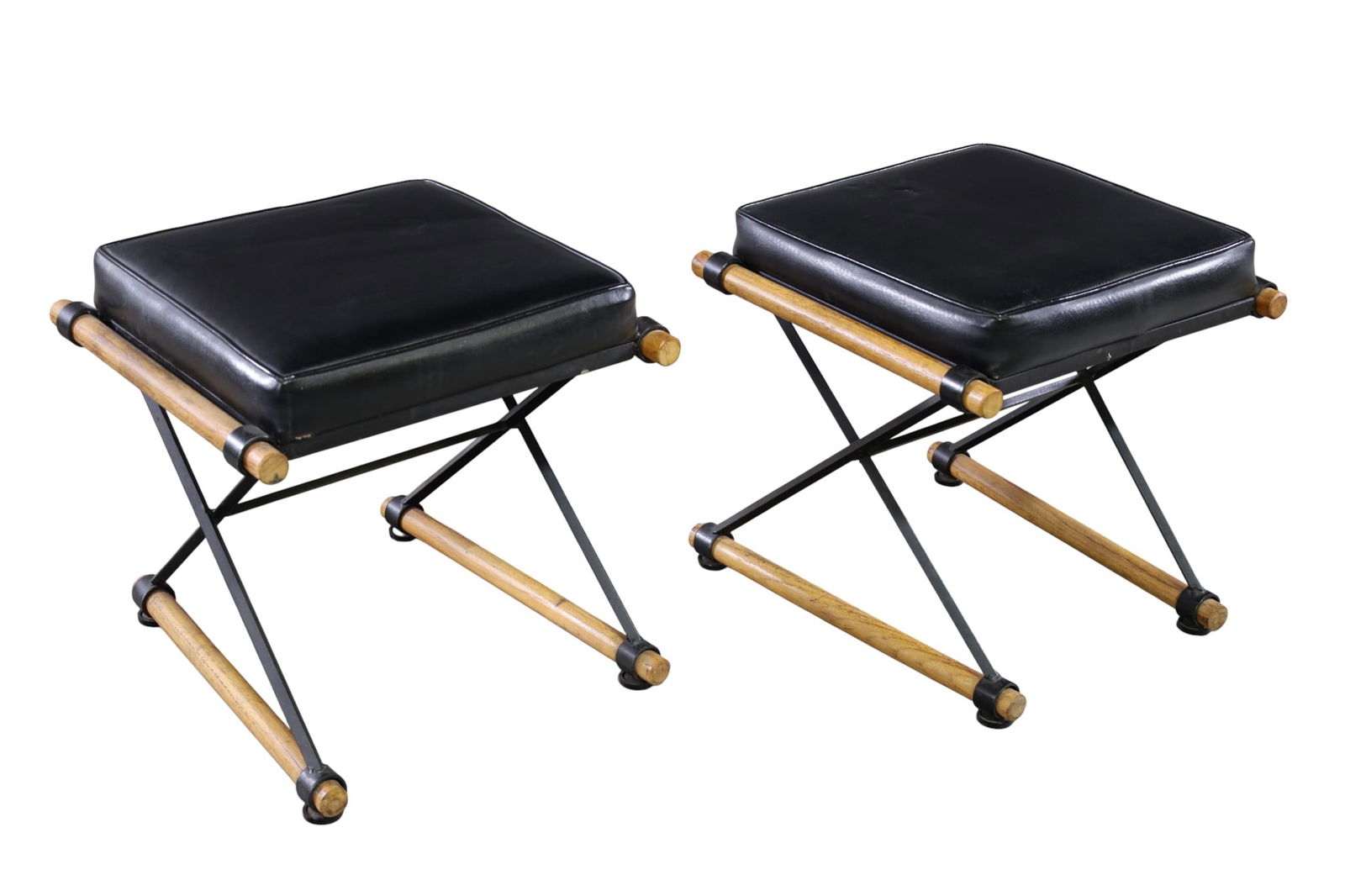 PAIR OF THEO BALDON STOOLS (1 of 3)