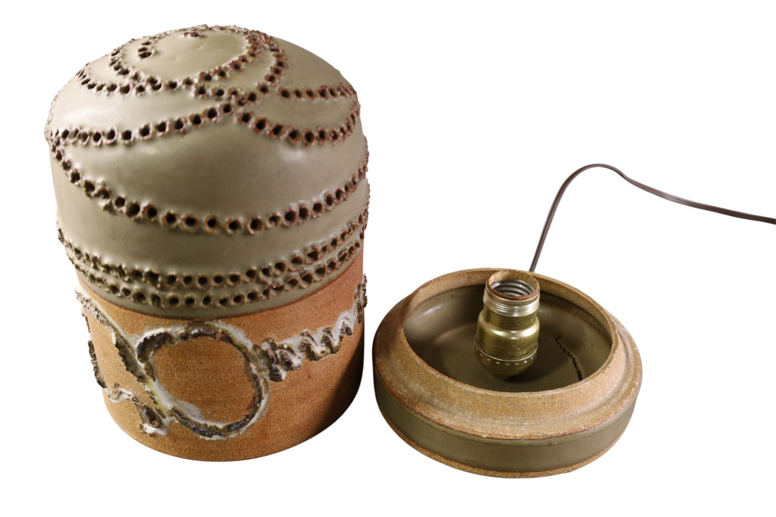 STUDIO POTTERY LAMP - 2