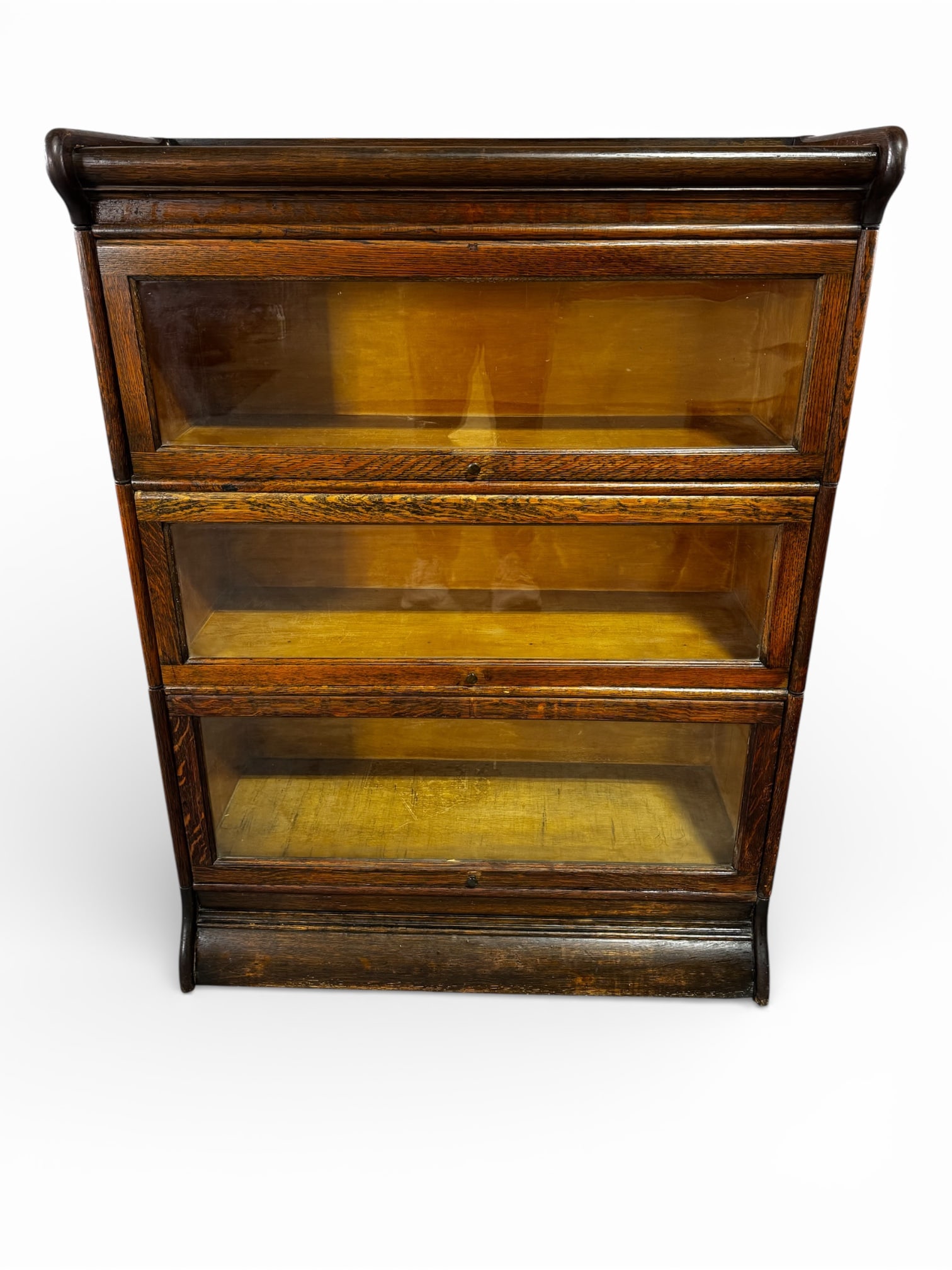 THREE STACK LAWYERS BOOKCASE (1 of 4)