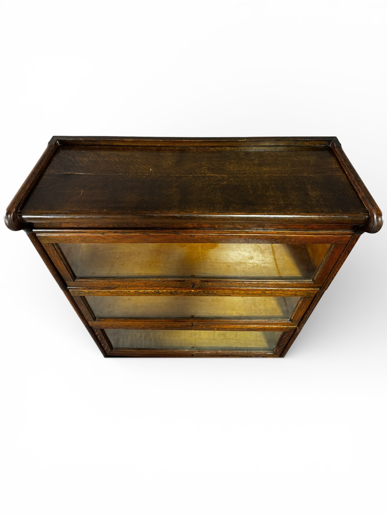 THREE STACK LAWYERS BOOKCASE - 4