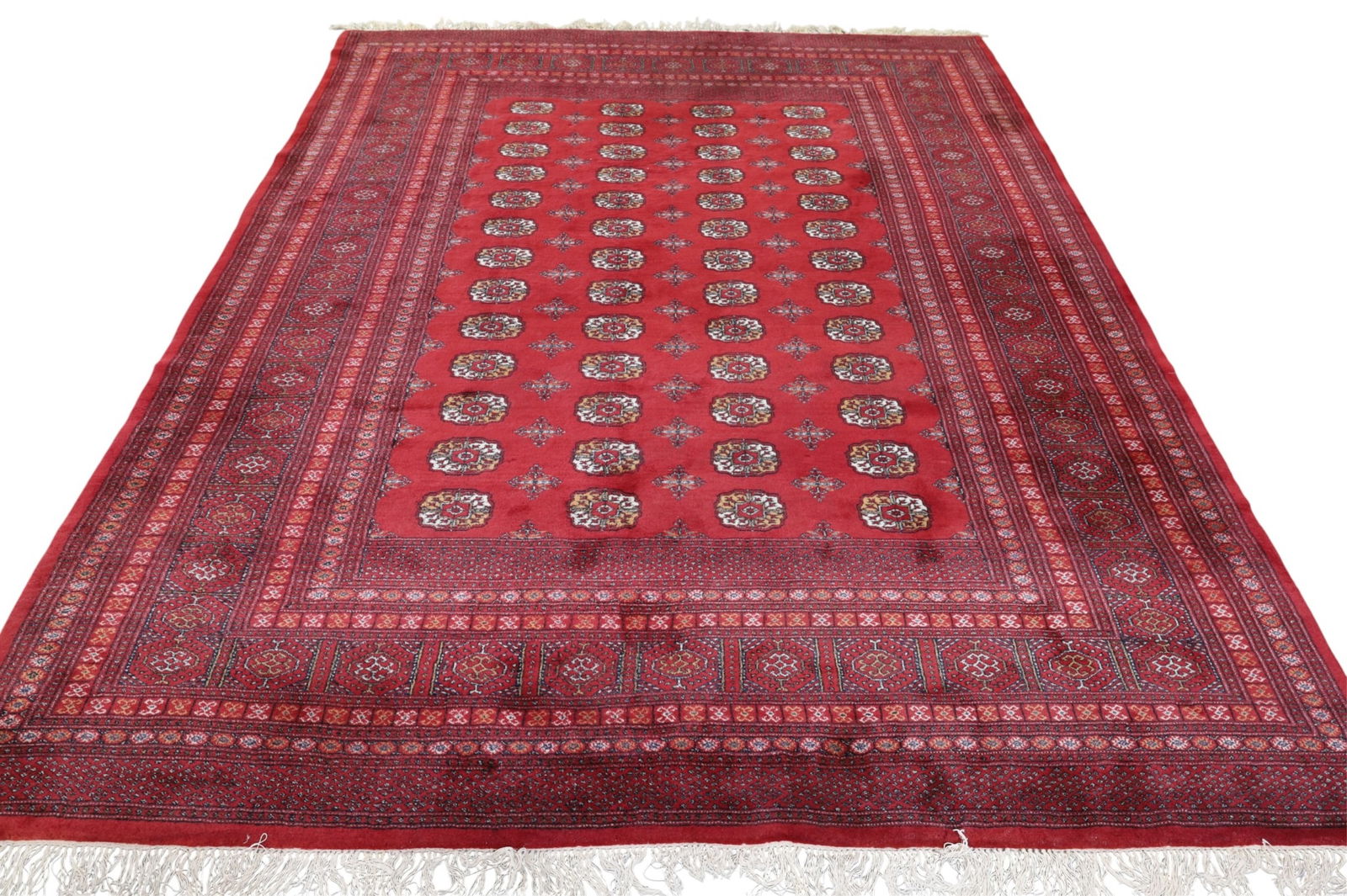 APPROX 8' 3" x 10' 5" HANDMADE WOOL RUG (1 of 4)