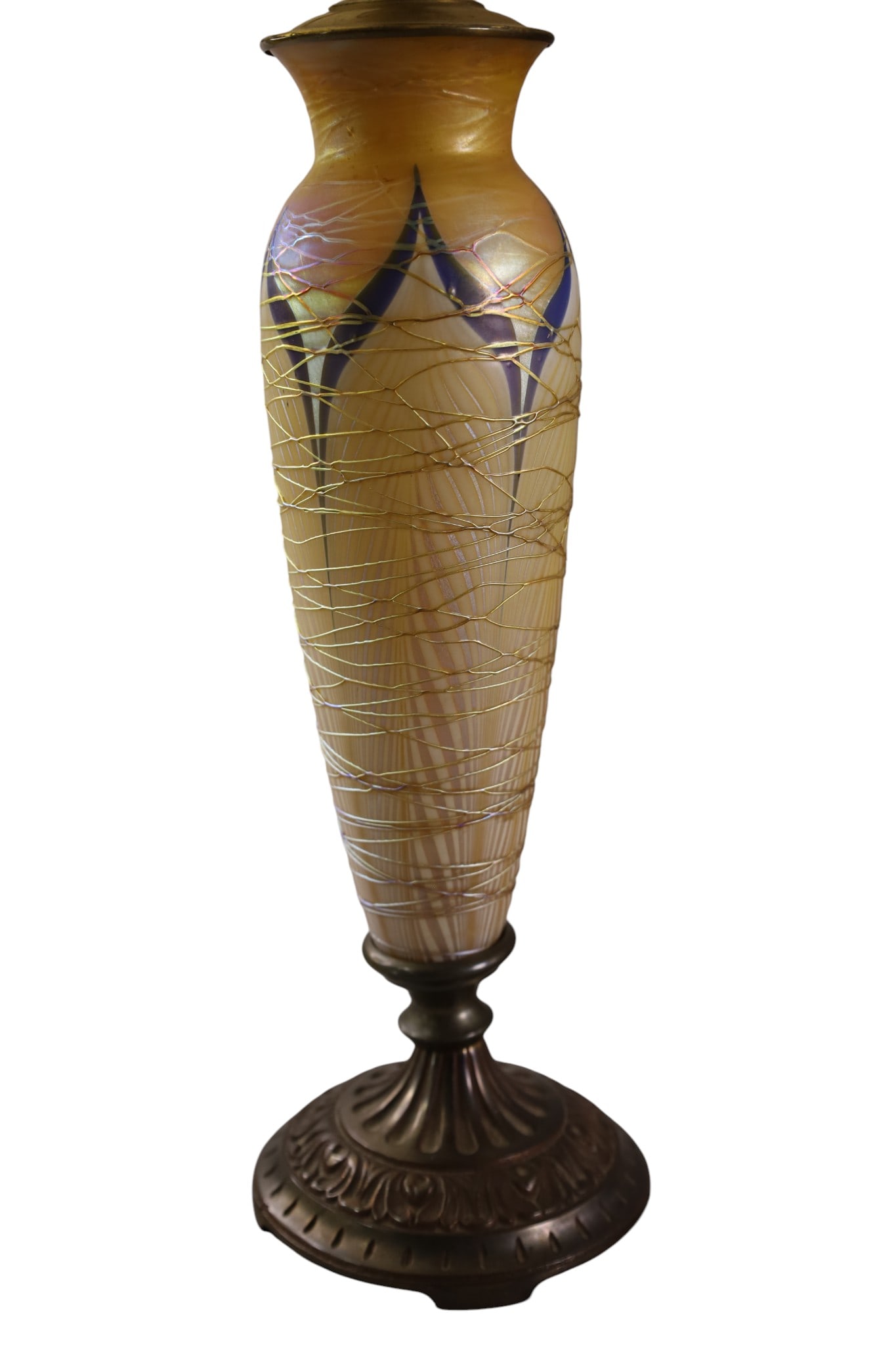 ART GLASS TABLE LAMP - 2