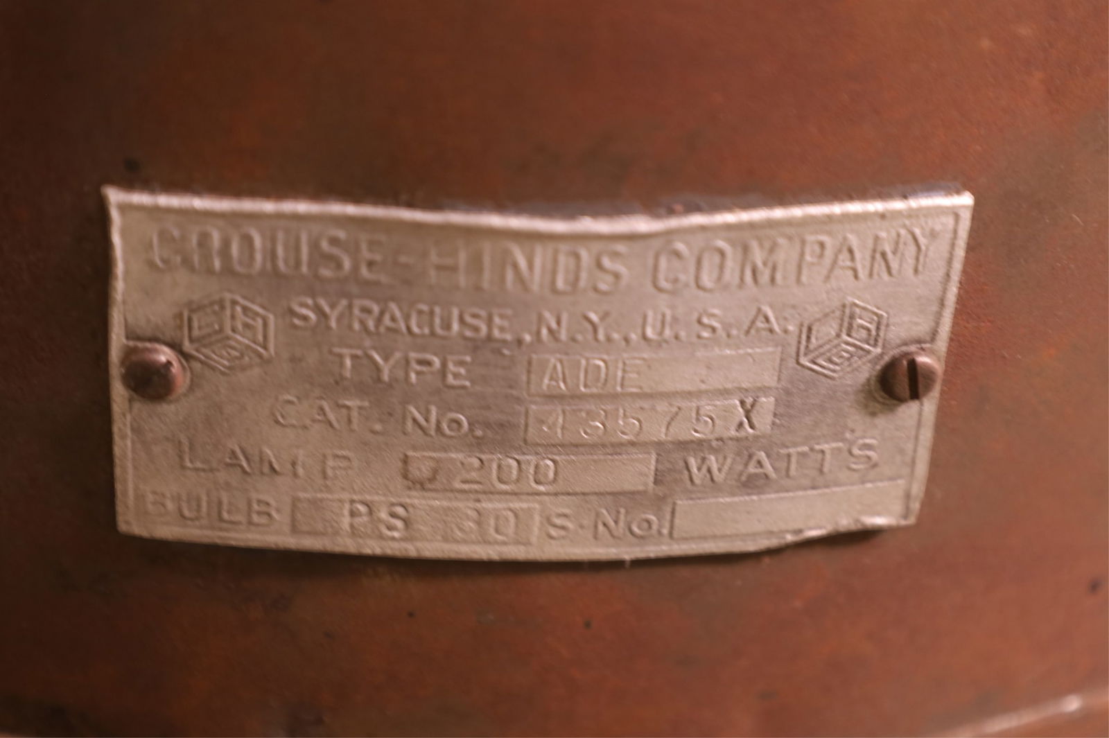 INDUSTRIAL LIGHT - 2