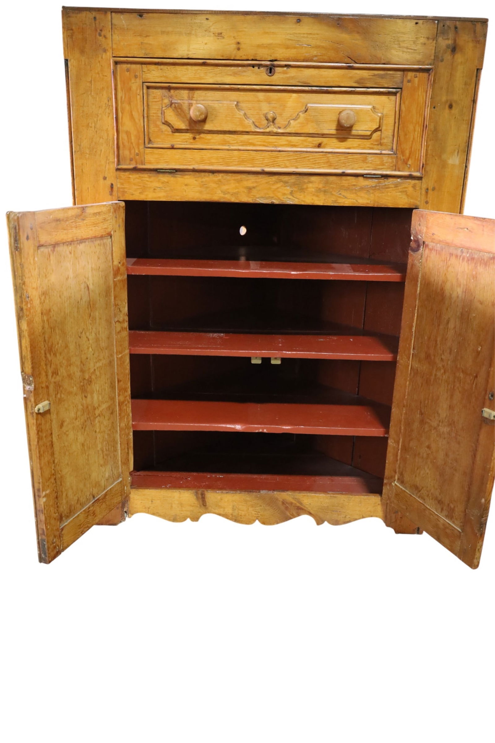 PRIMTIVE CORNER CABINET - 3