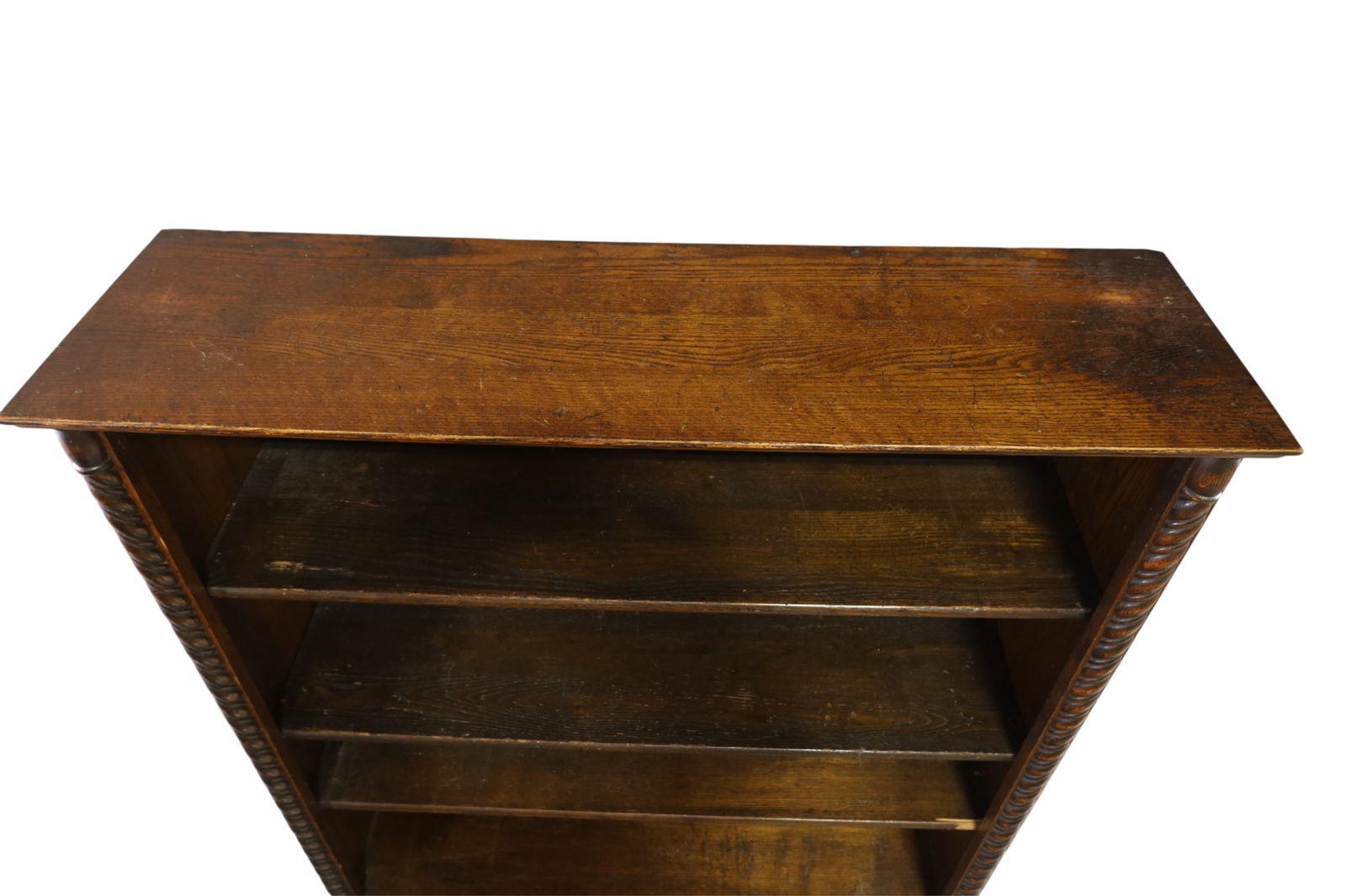 ANTIQUE OAK BOOKCASE - 2