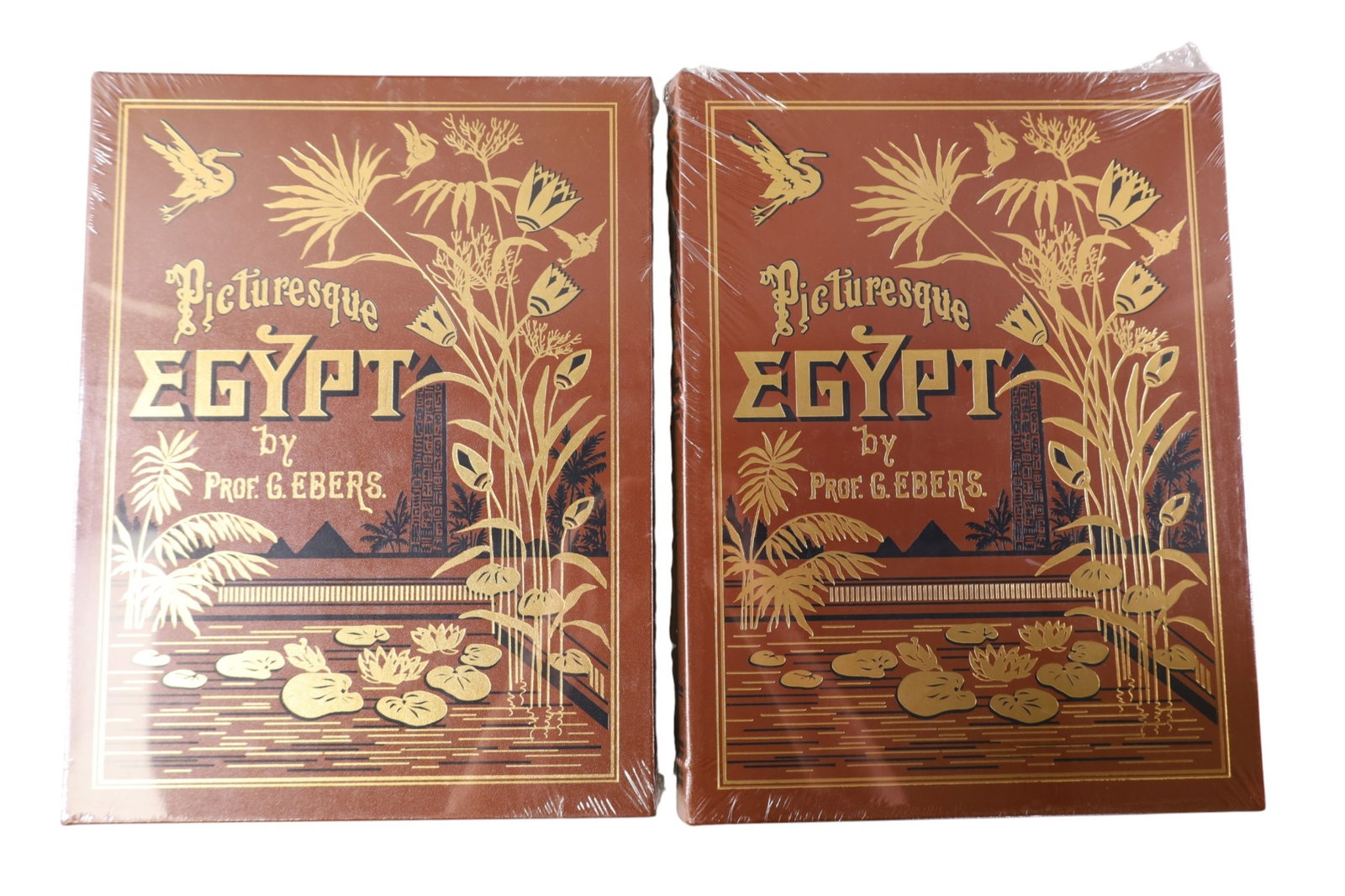 5 LEATHERBOUND BOOKS - 4