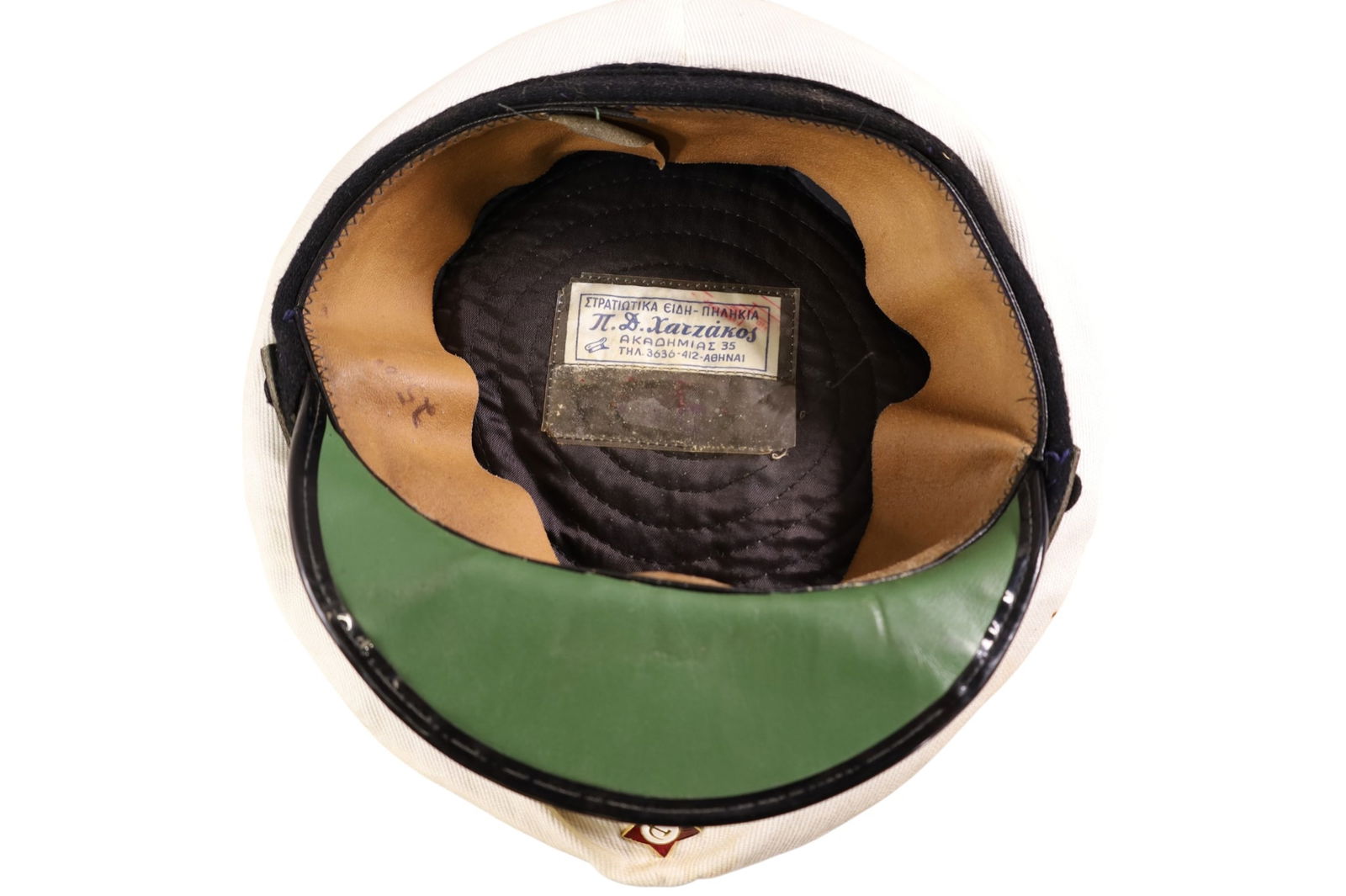 2 SOVIET NAVY OFFICER CAPS - 3