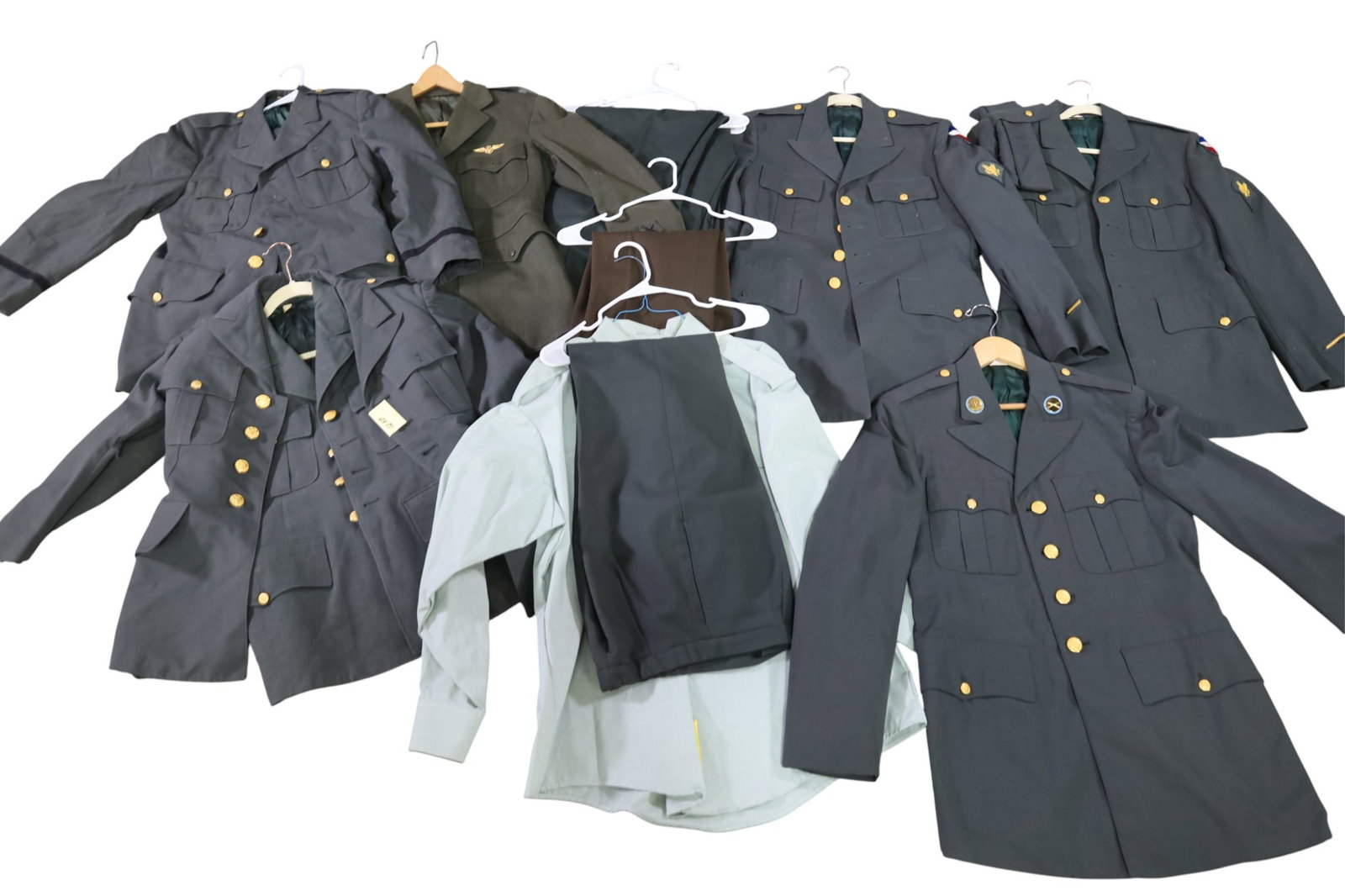 LOT OF U.S. ARMY UNIFORMS (1 of 6)