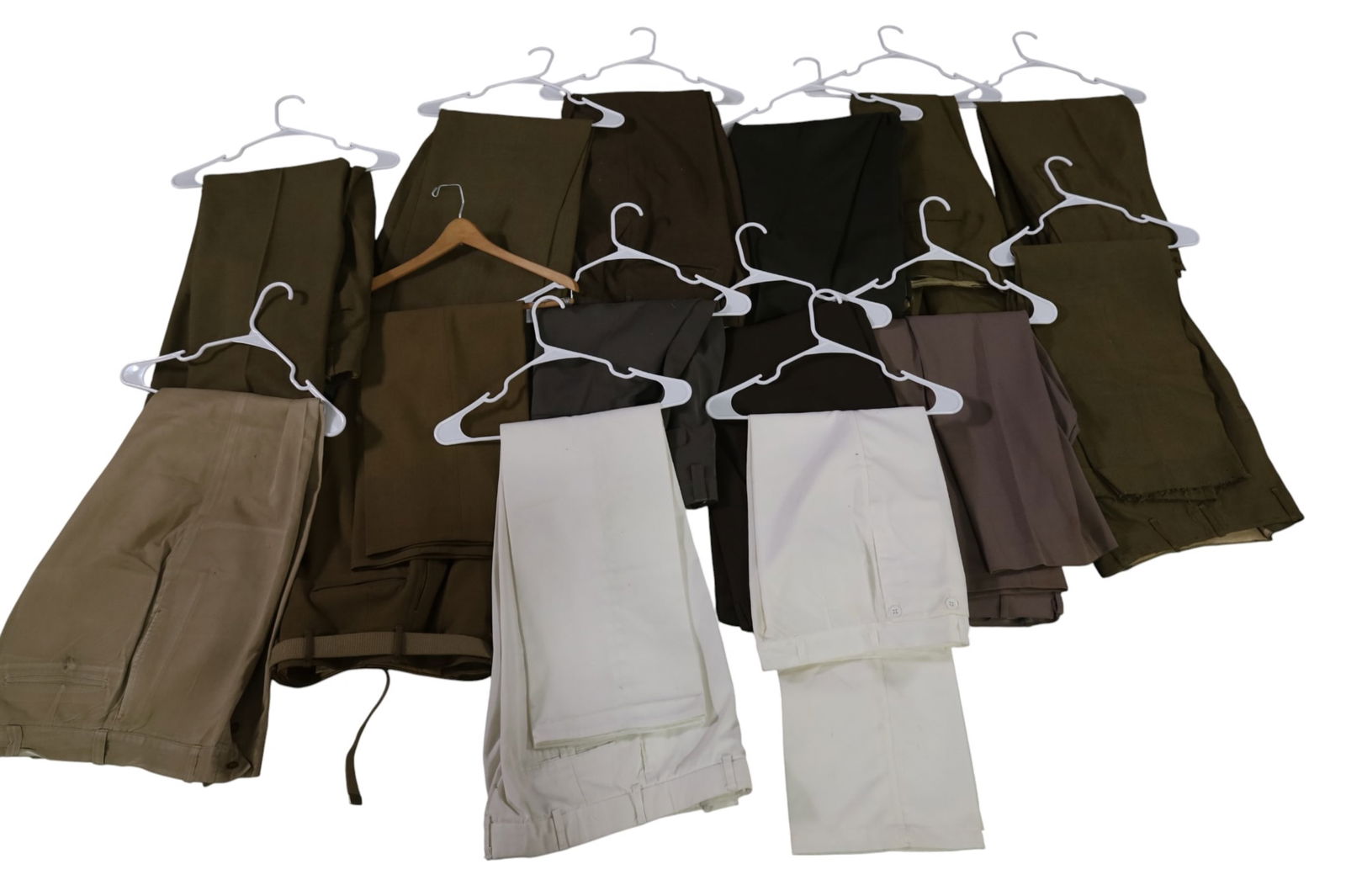 LARGE LOT OF MILITARY PANTS (1 of 4)