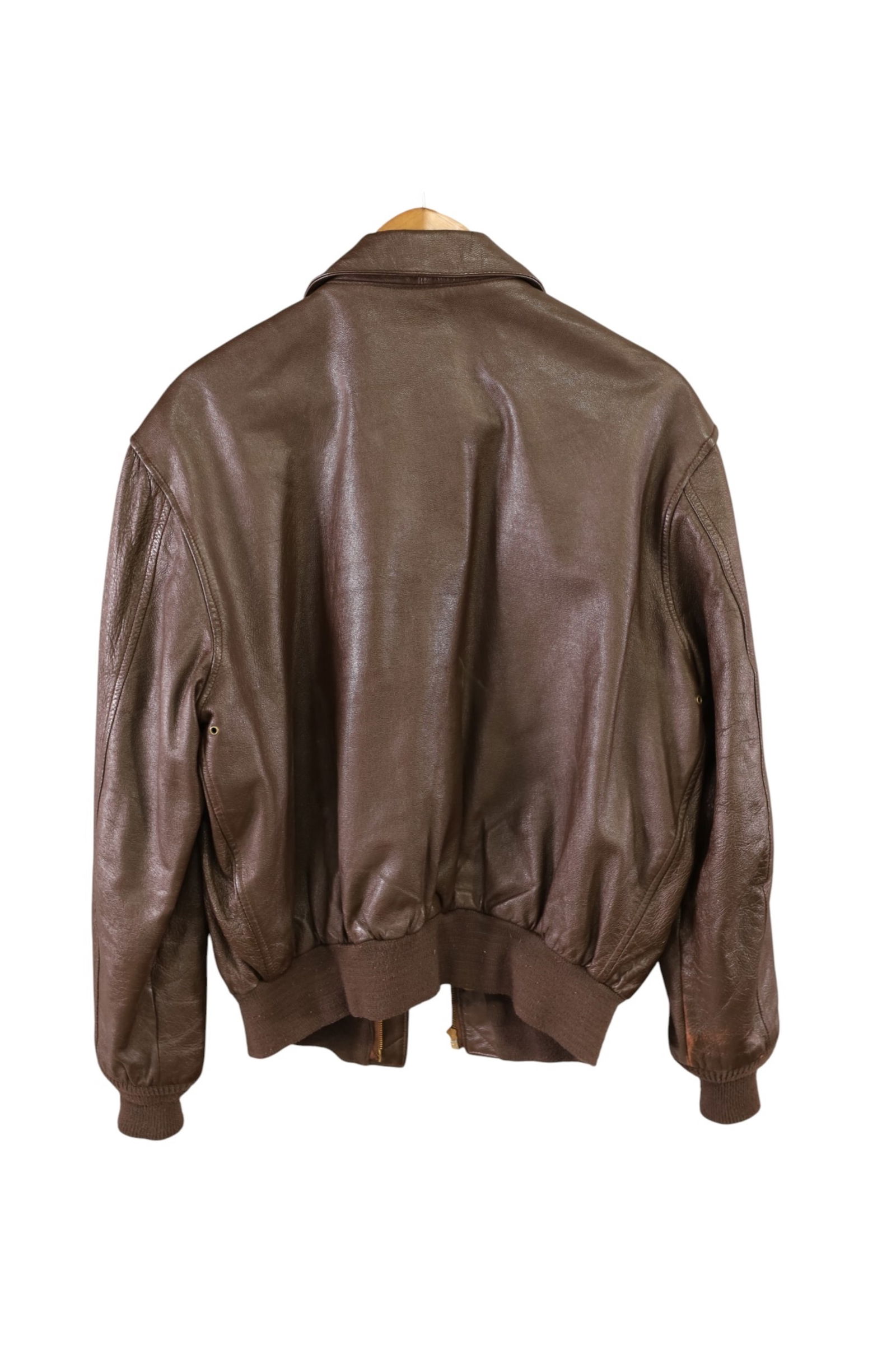 MODERN LEATHER FLIGHT JACKET - 3
