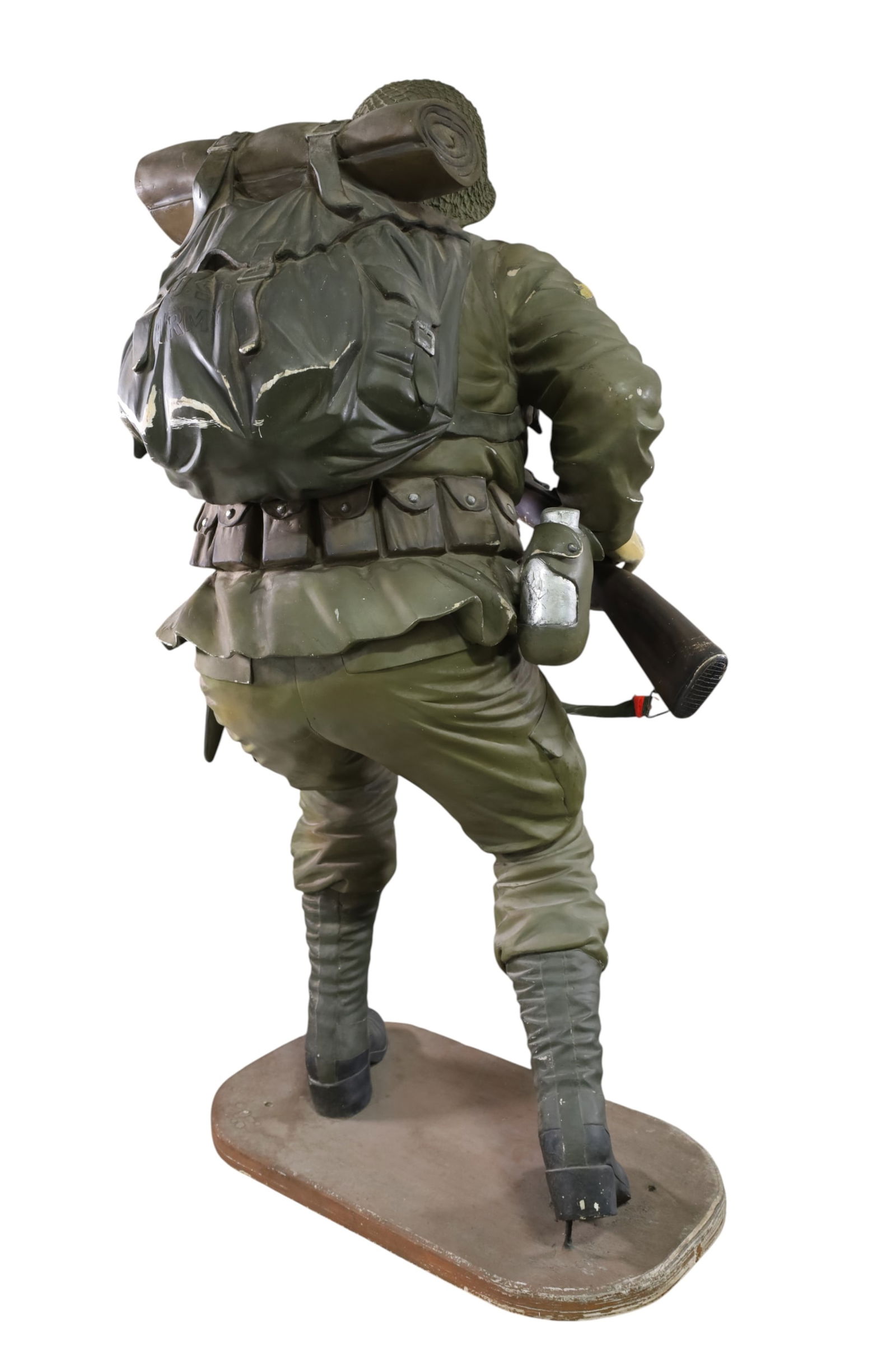 LIFESIZE ARMY MAN STATUE - 2