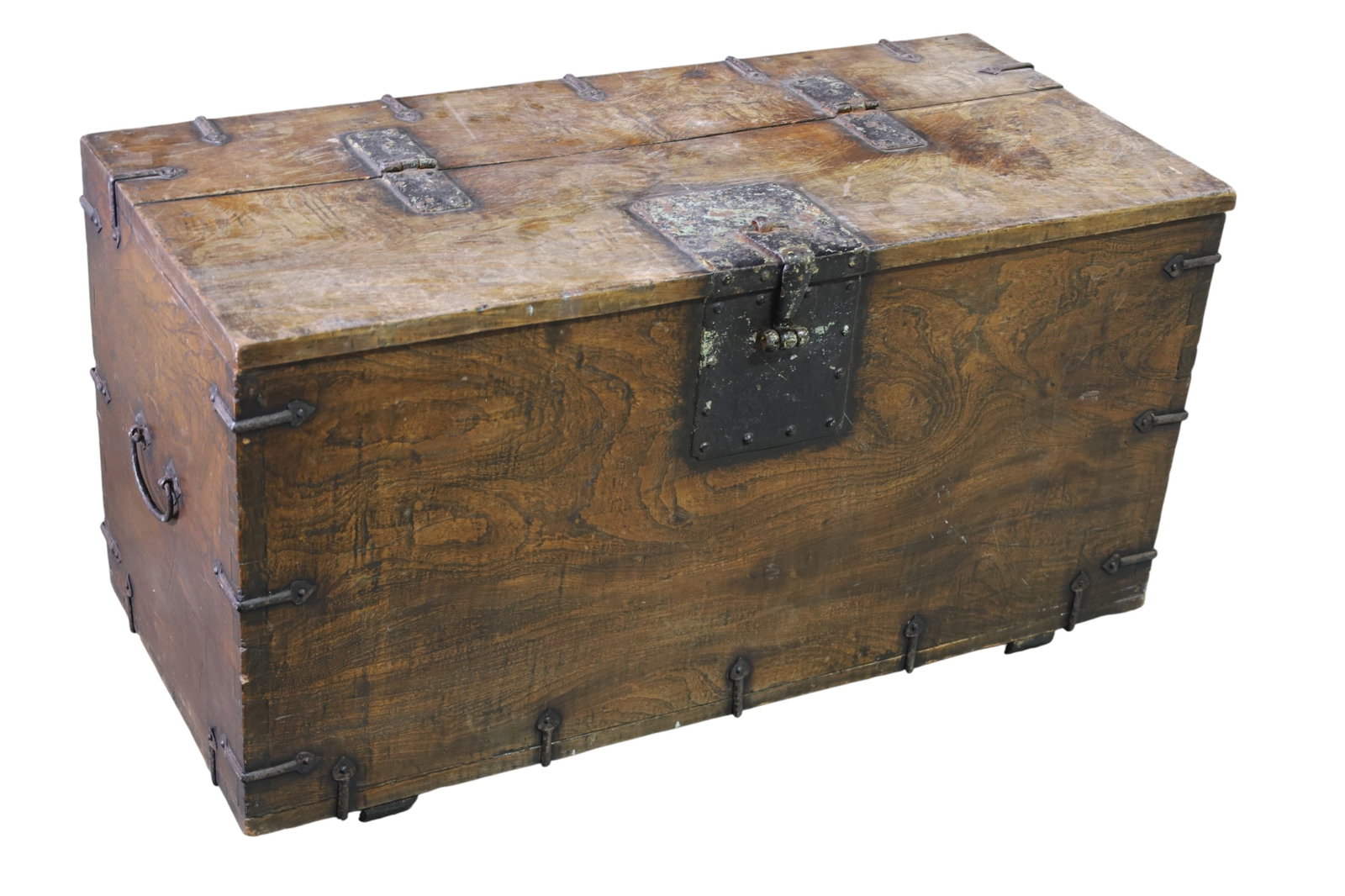 ANTIQUE KOREAN MONEY CHEST (1 of 5)