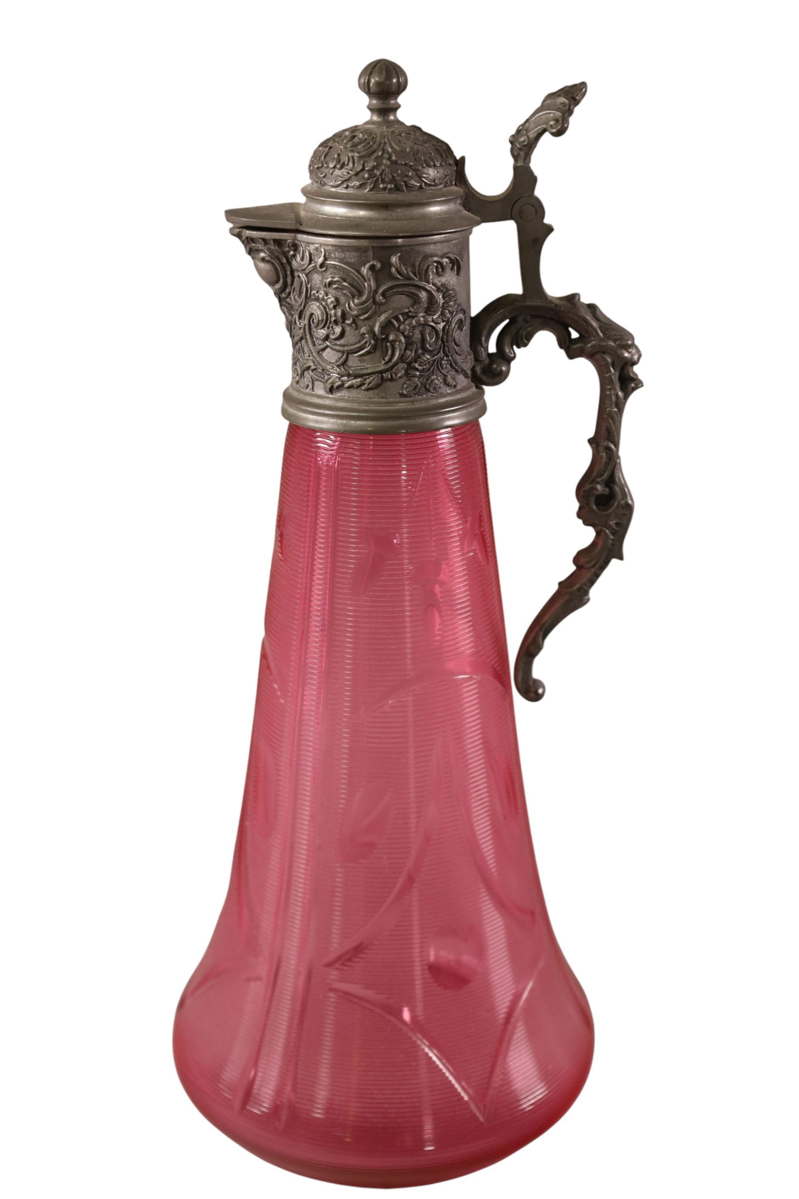 CRANBERRY DECANTER - 2