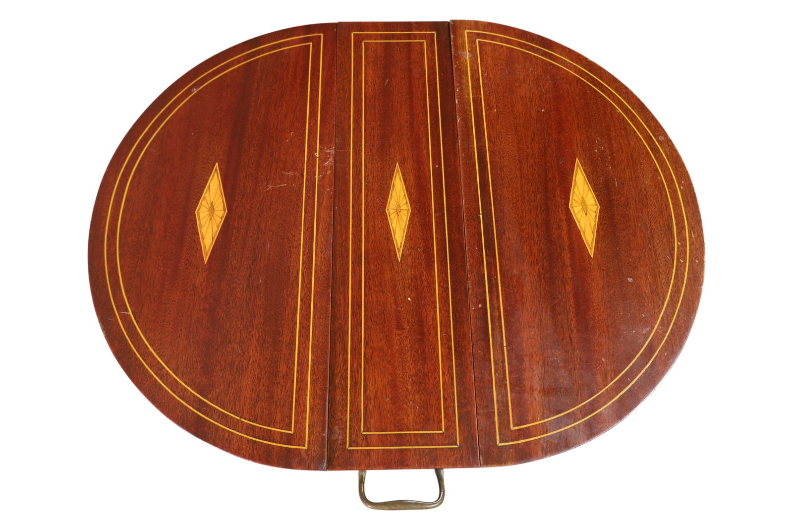 NARROW INLAID SIDE TABLE - 3