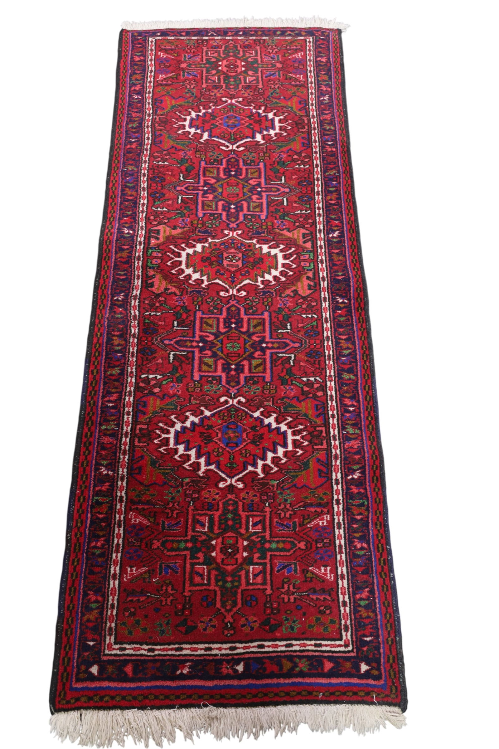 APPROX 6' x 2' 2" HANDMADE WOOL RUG (1 of 4)