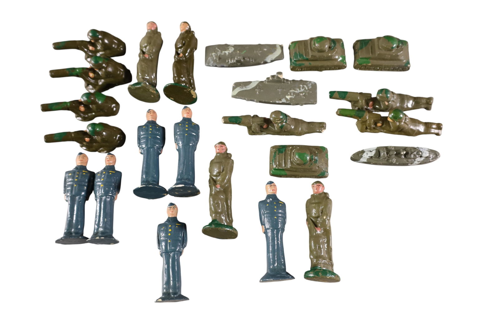 GROUPING OF WWI COMPOSITION TOYS (1 of 4)
