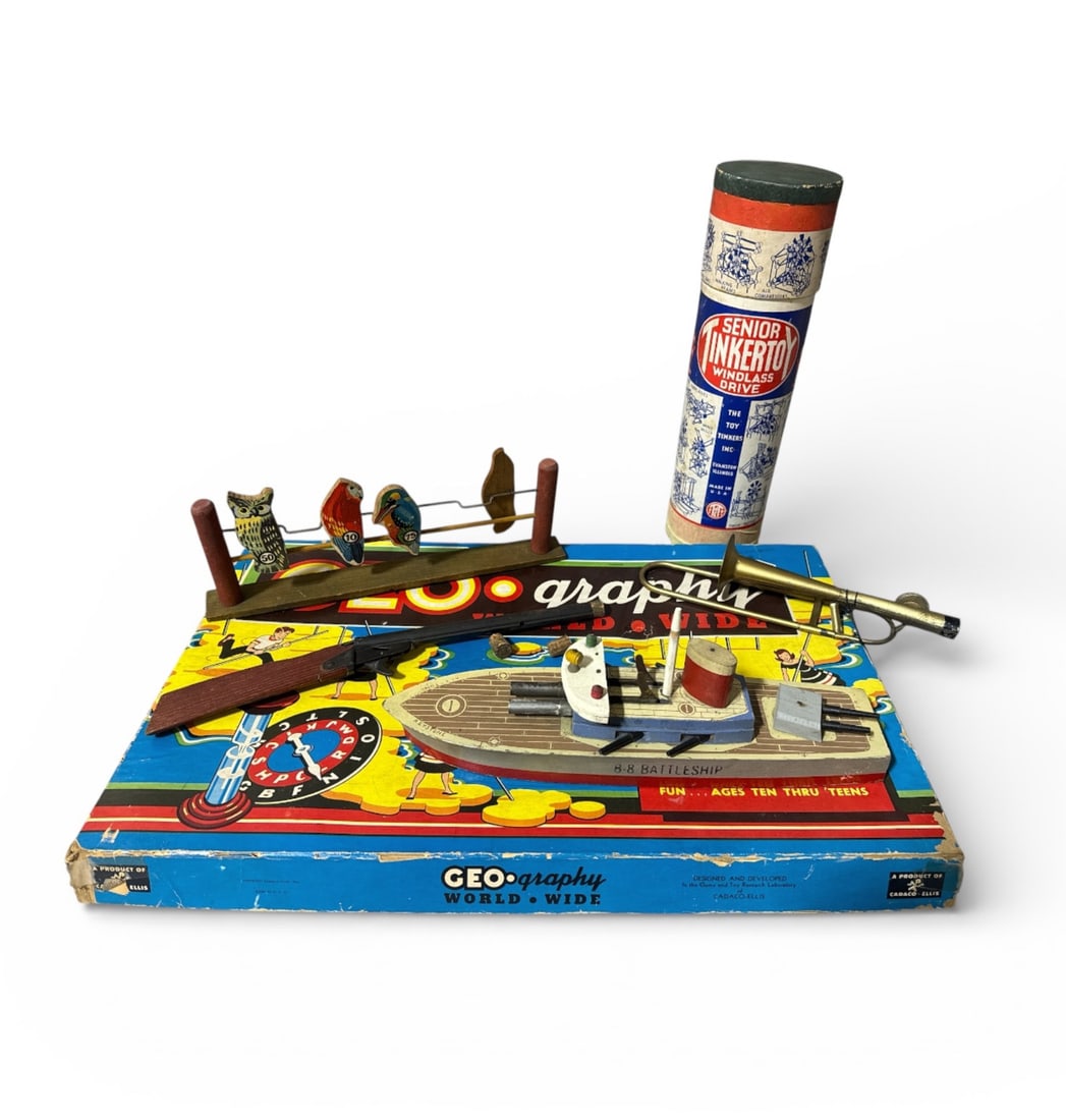 GROUPING OF ANTIQUE TOYS (1 of 2)