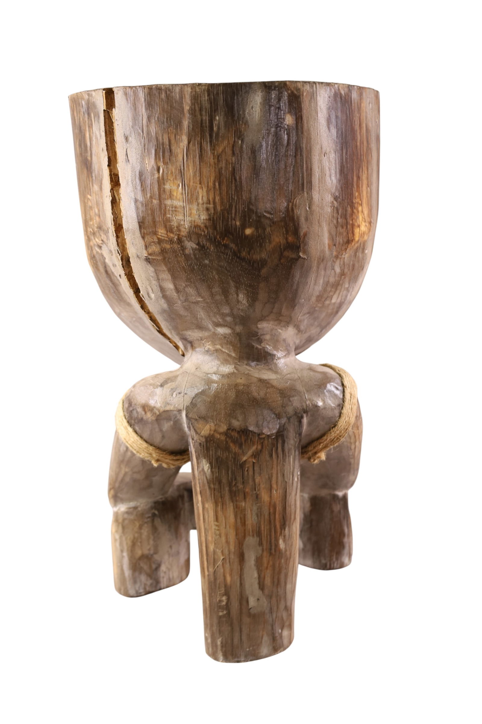 FIGURAL SIDE TABLE OR STOOL - 2