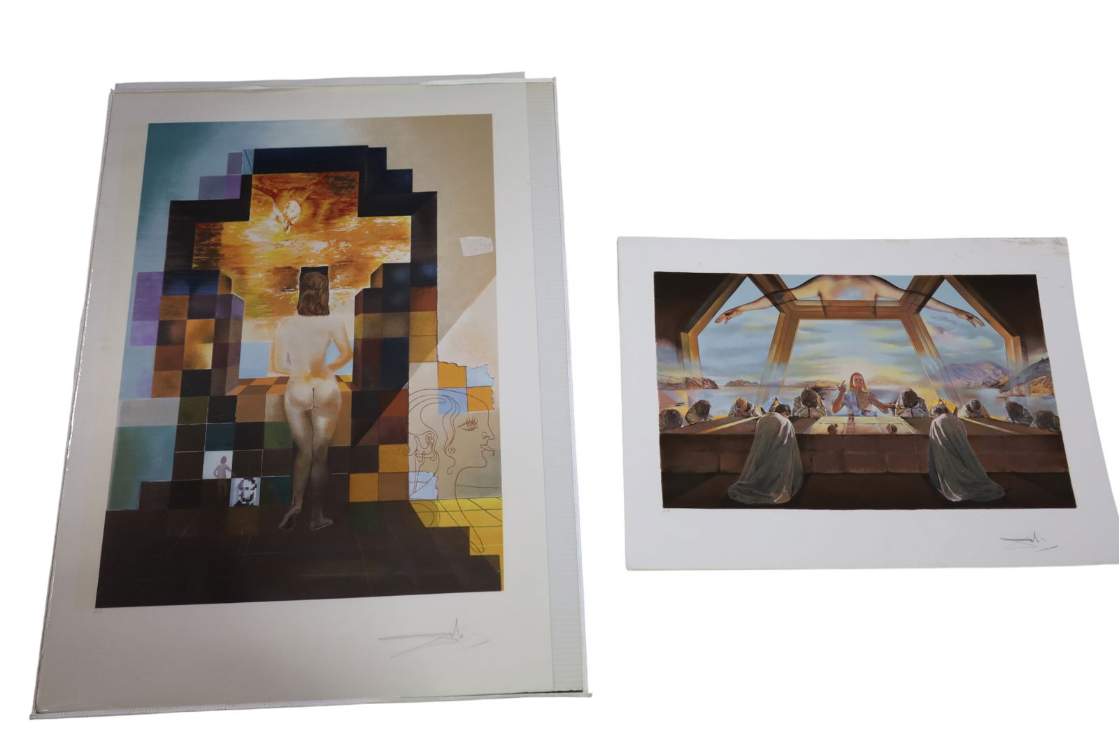 2 SIGNED SALVADOR DALI PRINTS (1 of 3)