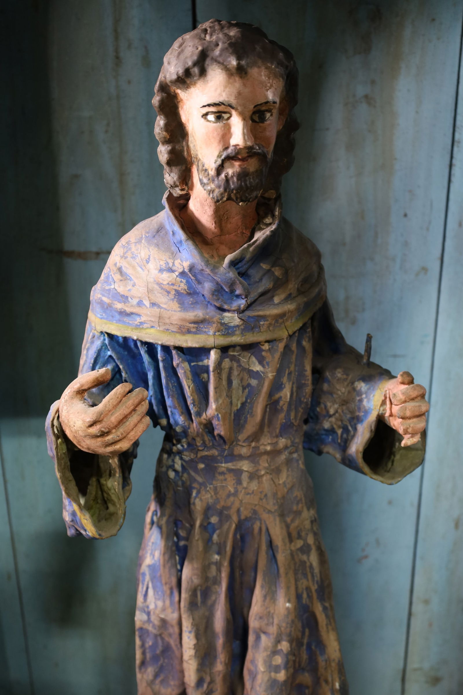 LARGE SANTO IN SHRINE - 2