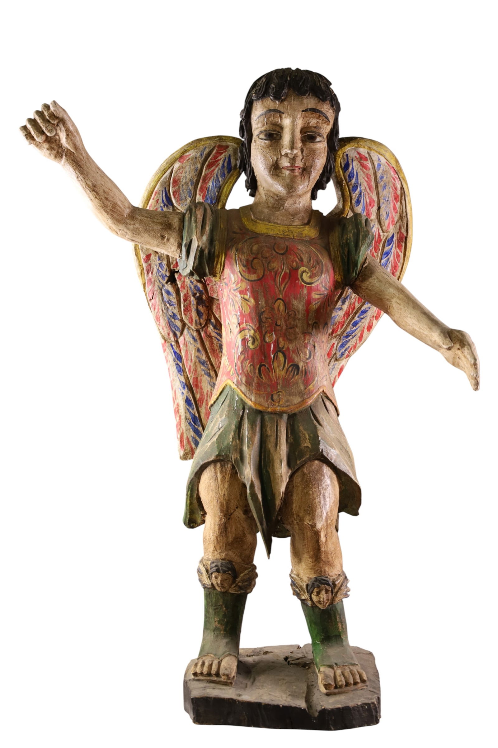 LARGE ST MICHAEL FIGURE (1 of 3)