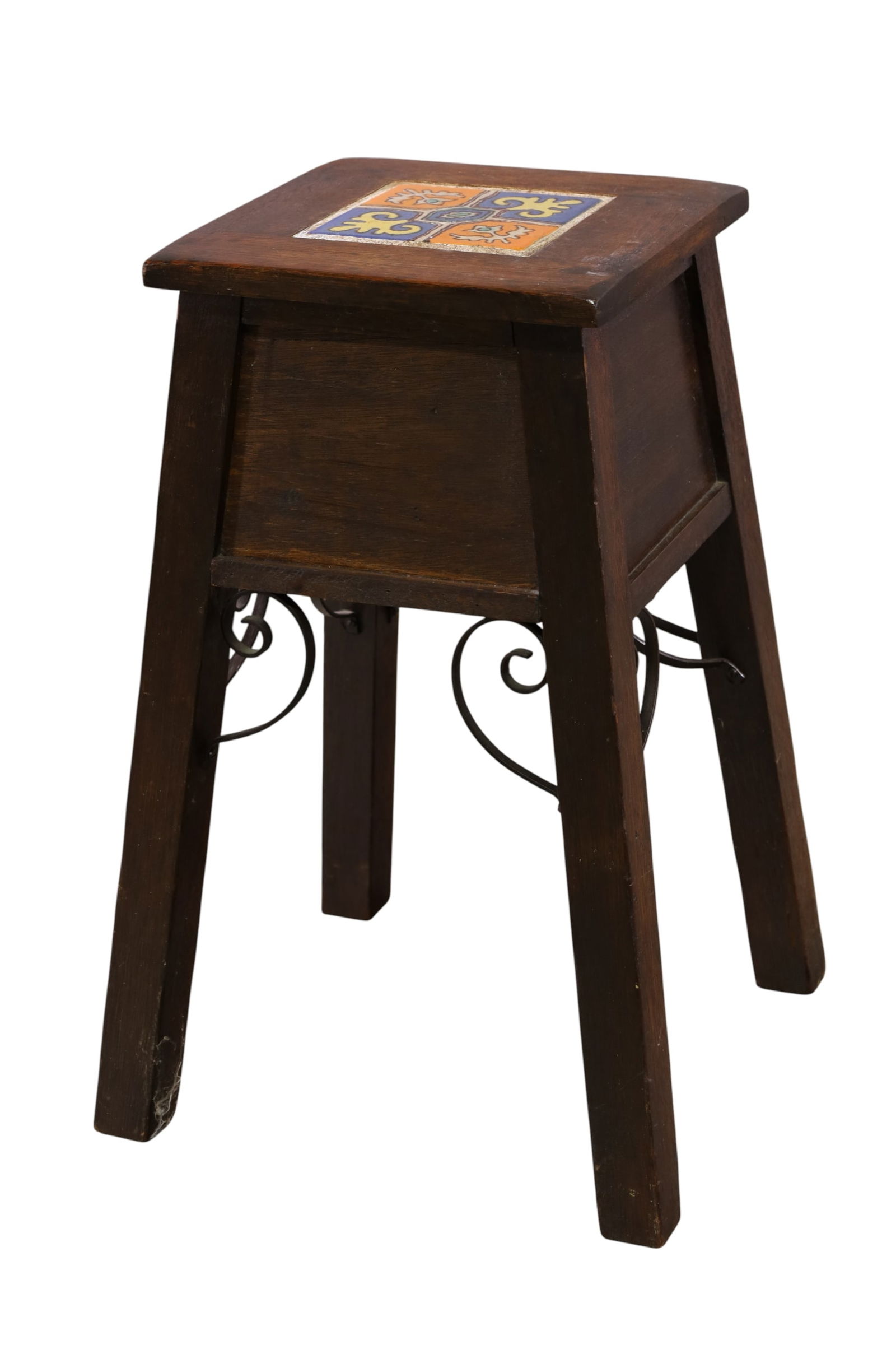 SPANISH REVIVAL TILE TOP TABLE (1 of 2)