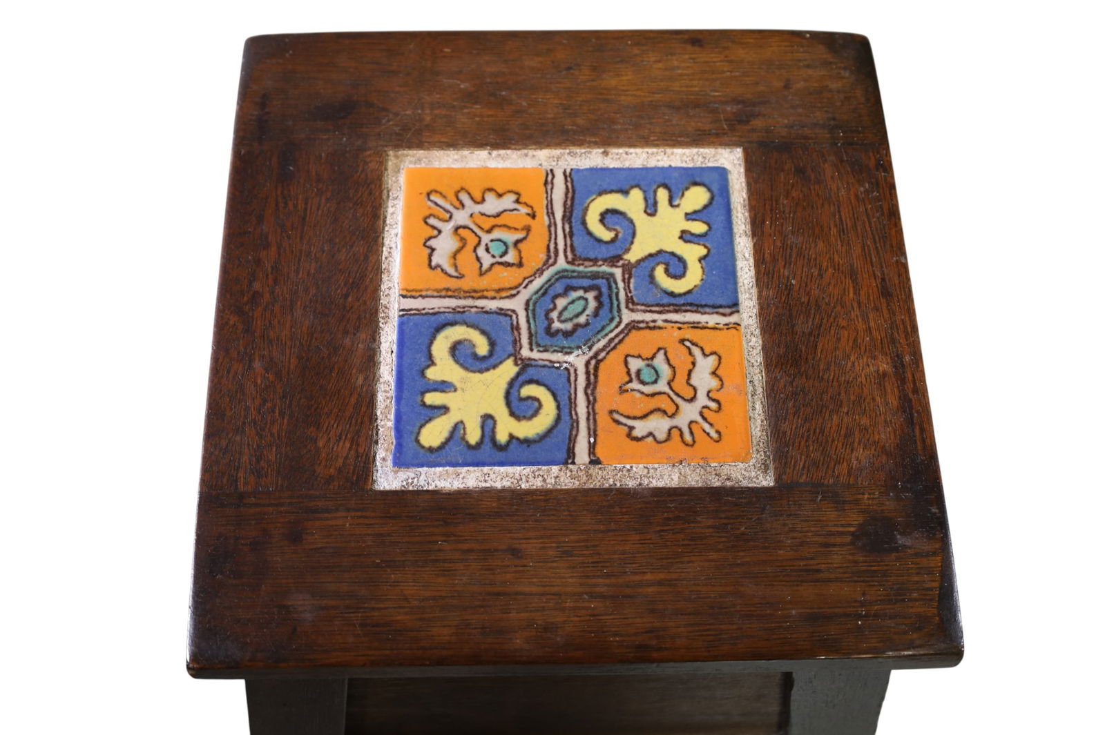 SPANISH REVIVAL TILE TOP TABLE - 2